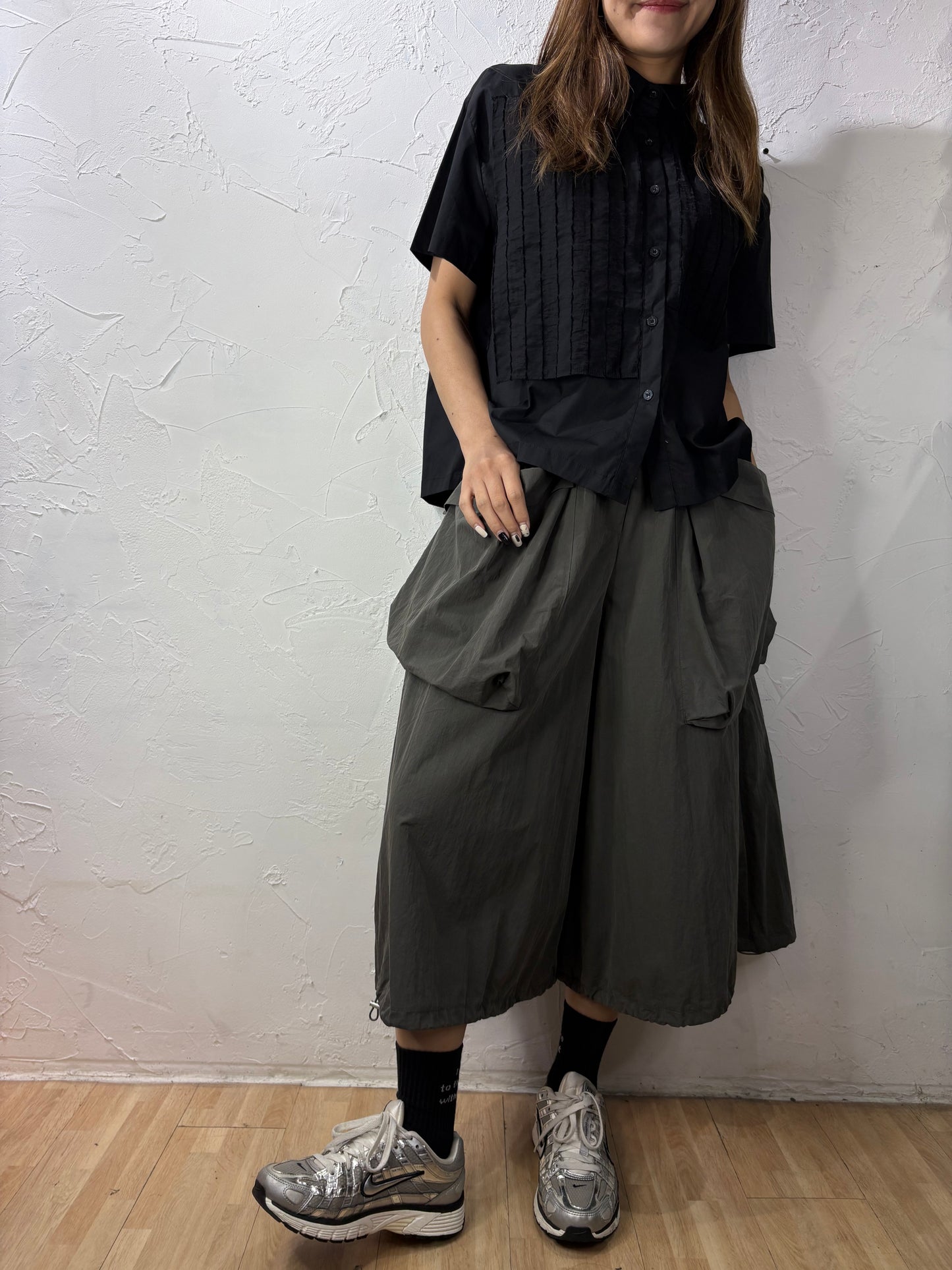 Big Pocket Wide Legs Pants