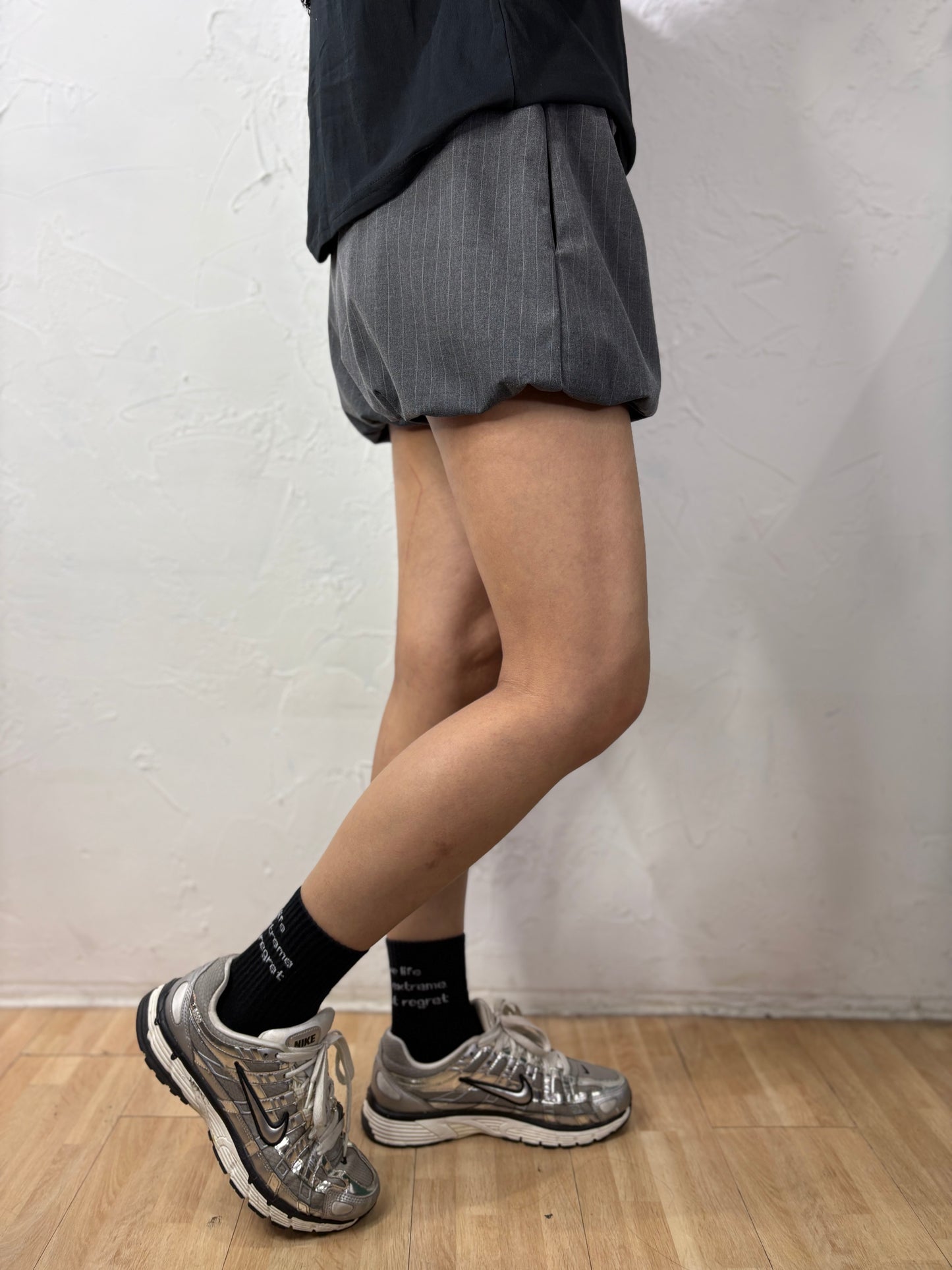 Stripes Bubble Shorts