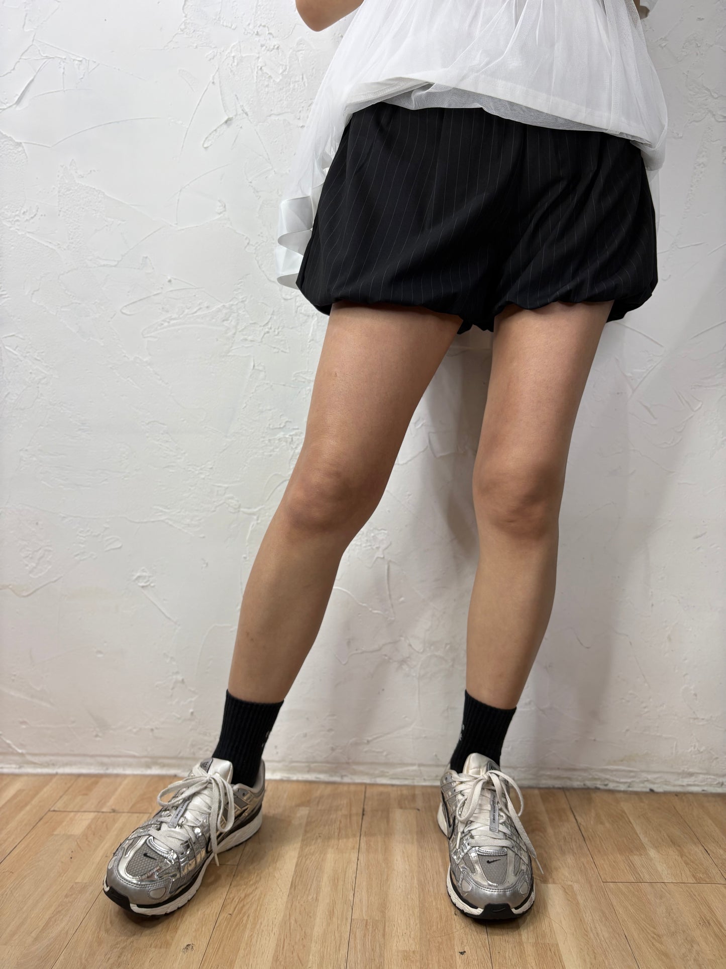 Stripes Bubble Shorts