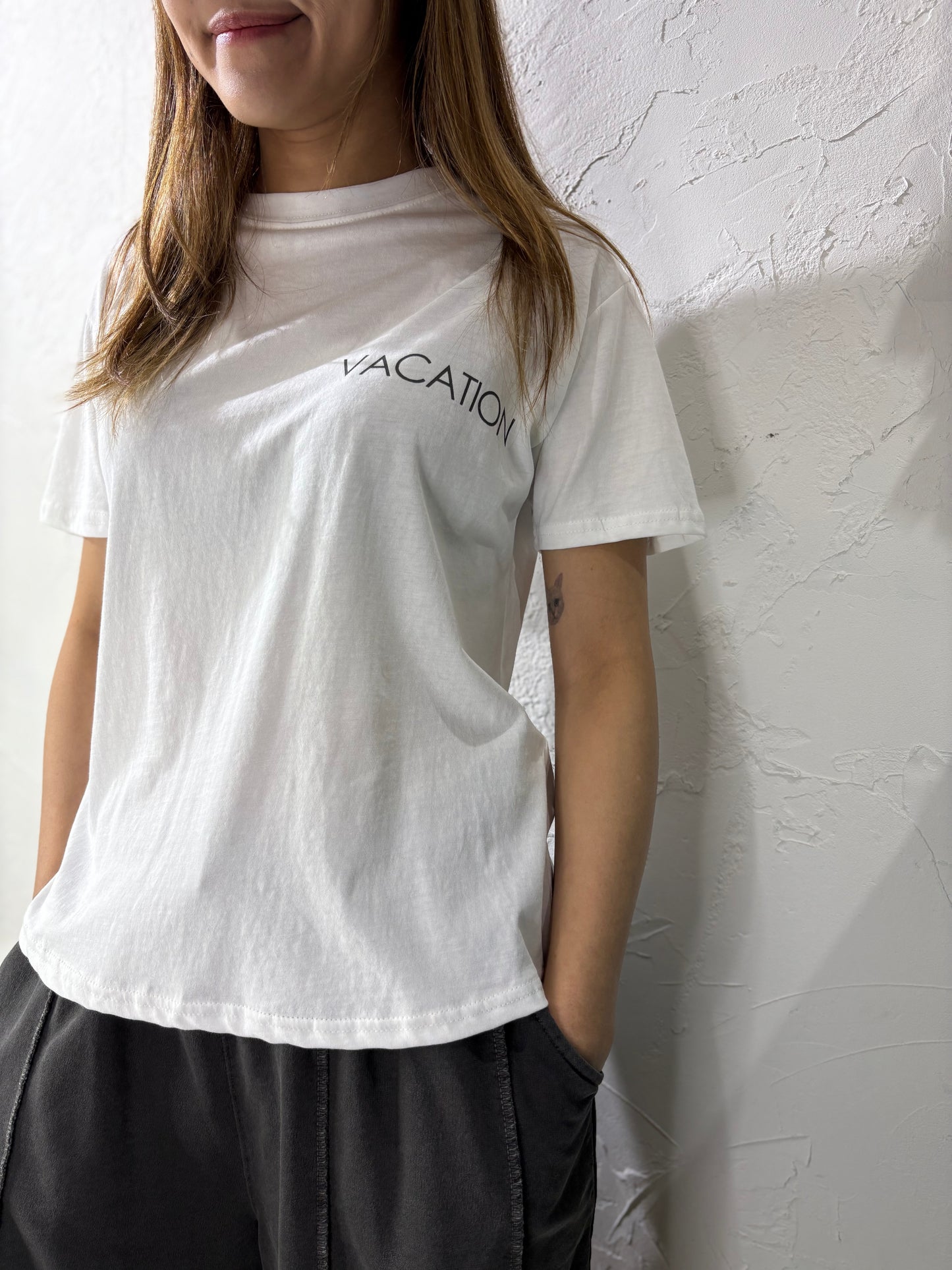 Lace Text T-shirt