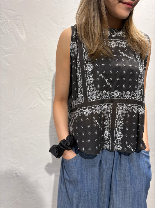 Paisley Pattern Vest Top