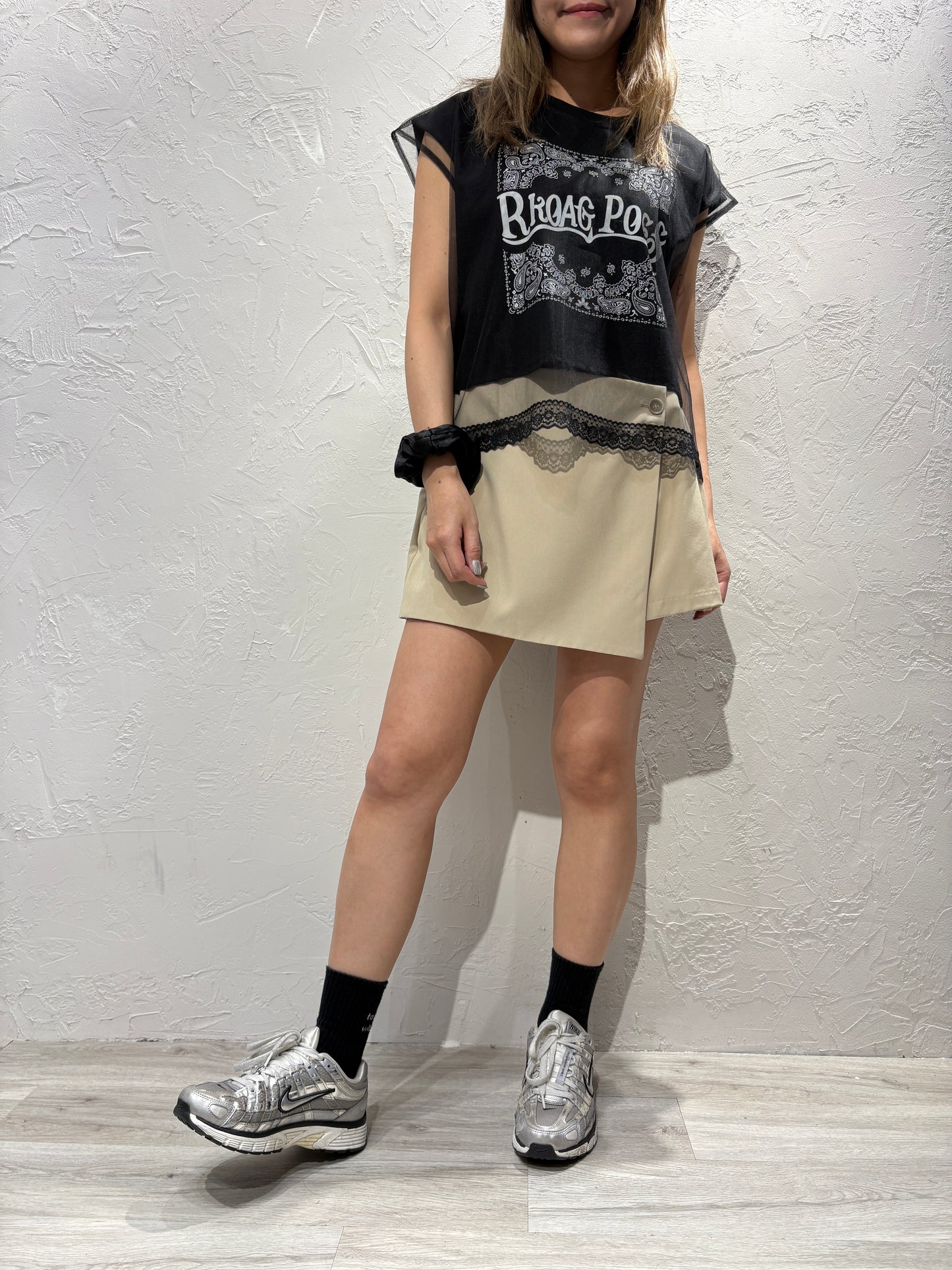 Lace Layer Vest Top