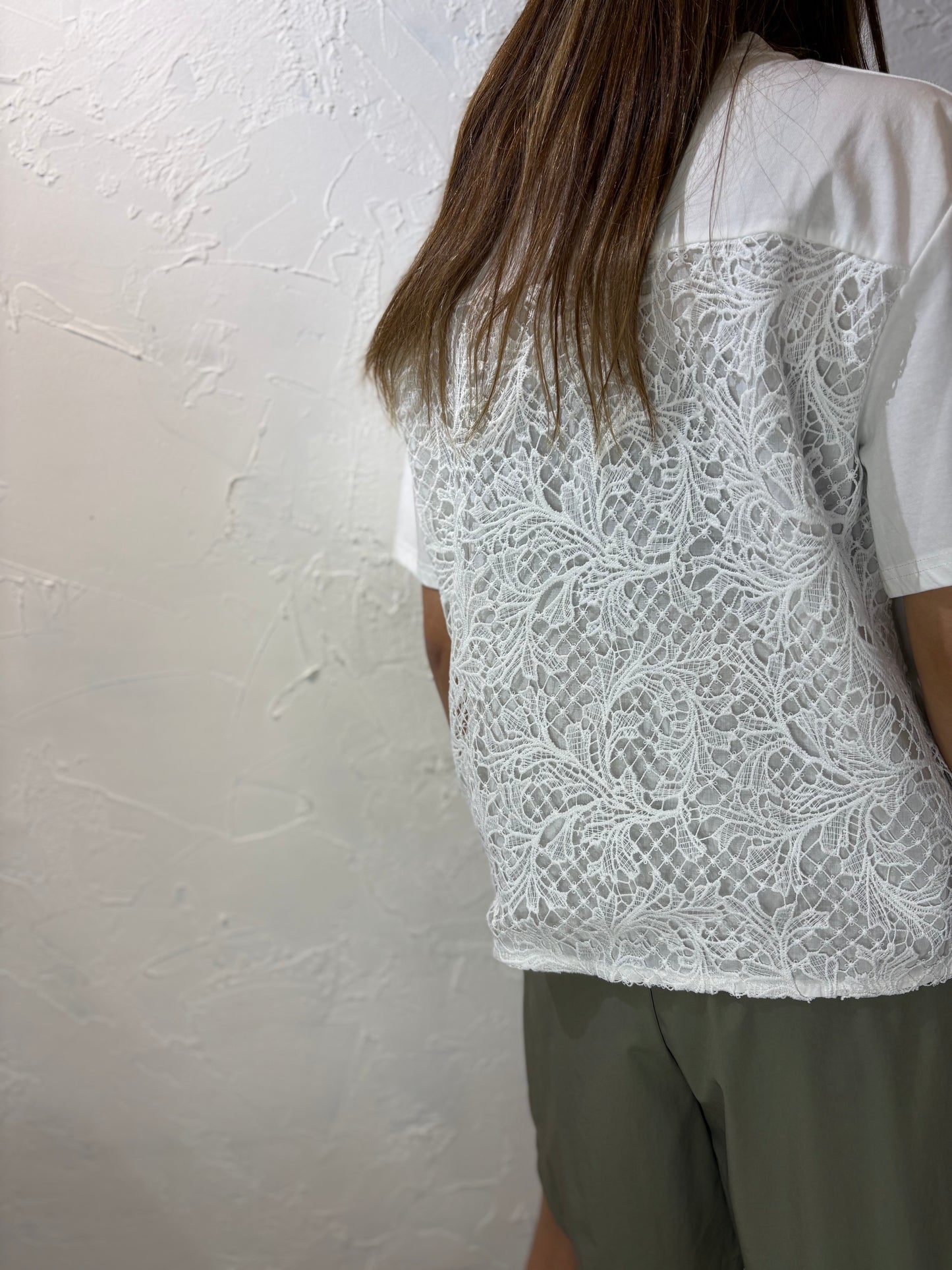 Emboridary Cut Top