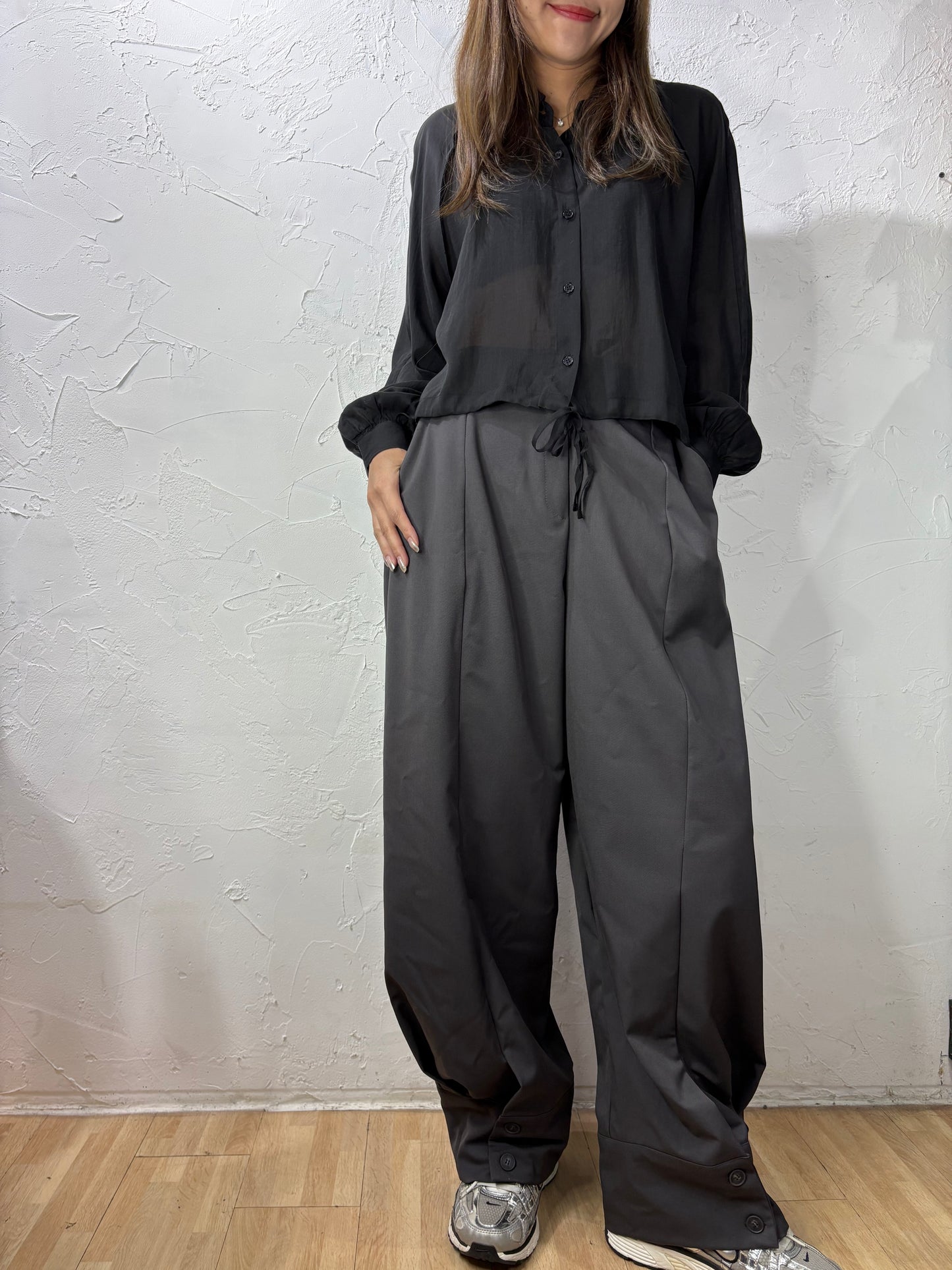 Button Legs Pants