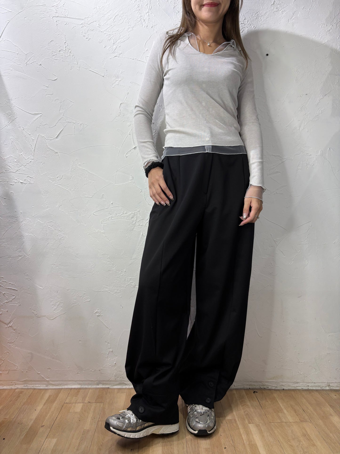 Button Legs Pants