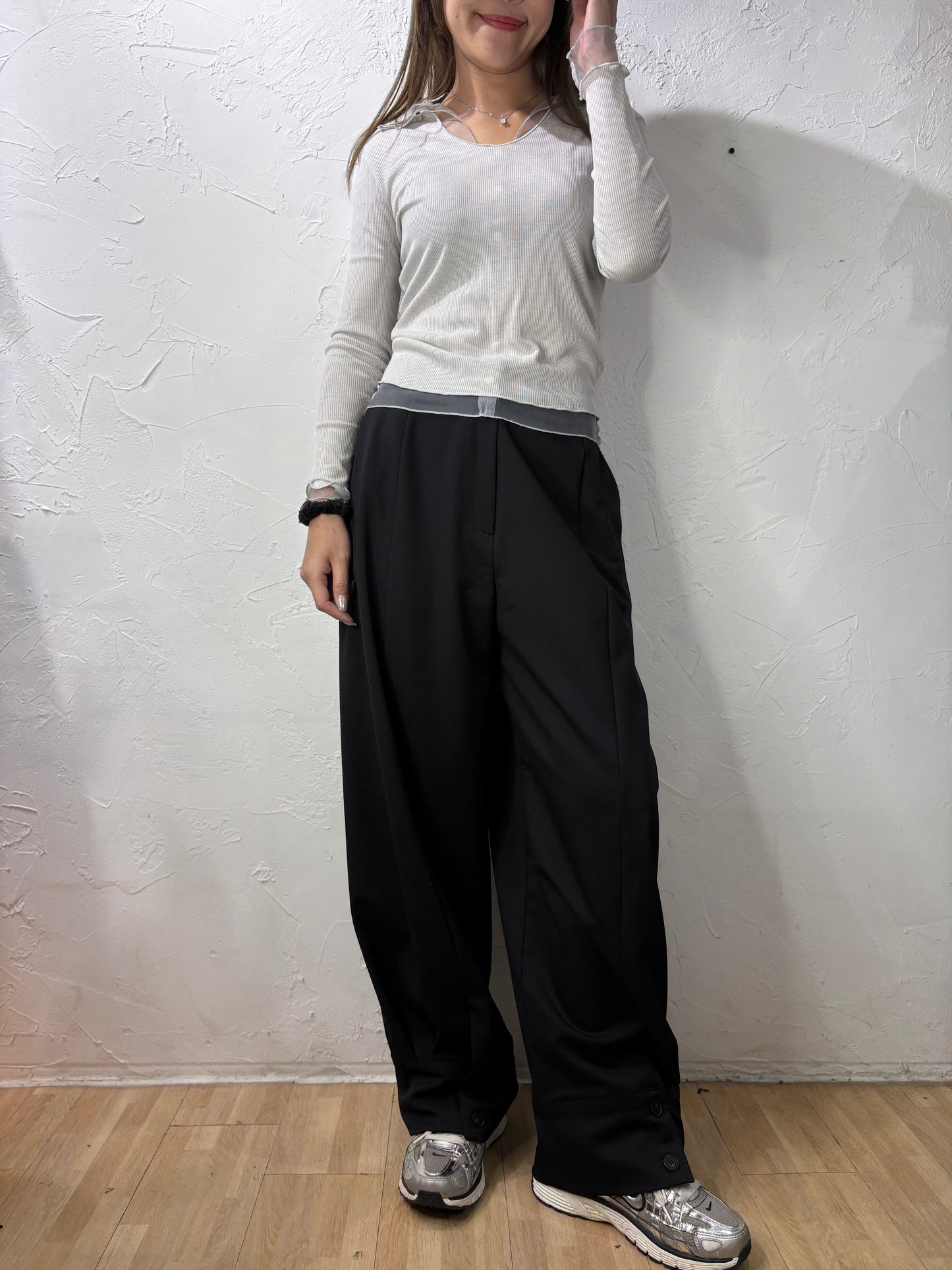 Button Legs Pants
