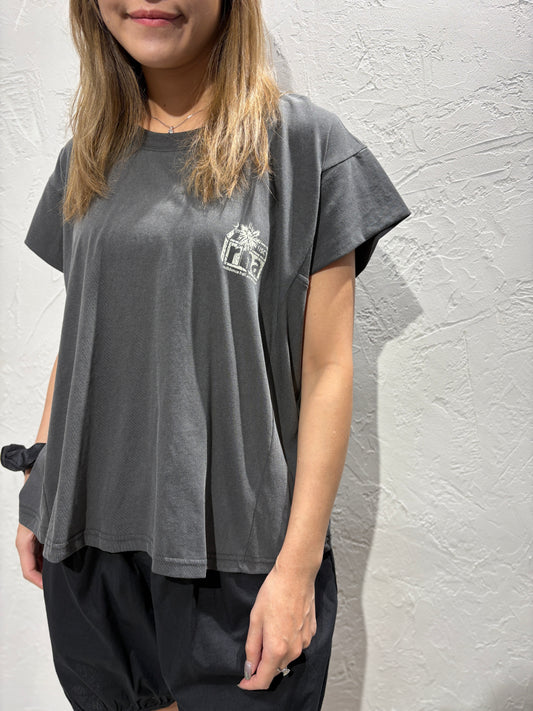 Back Graphic Vest Top