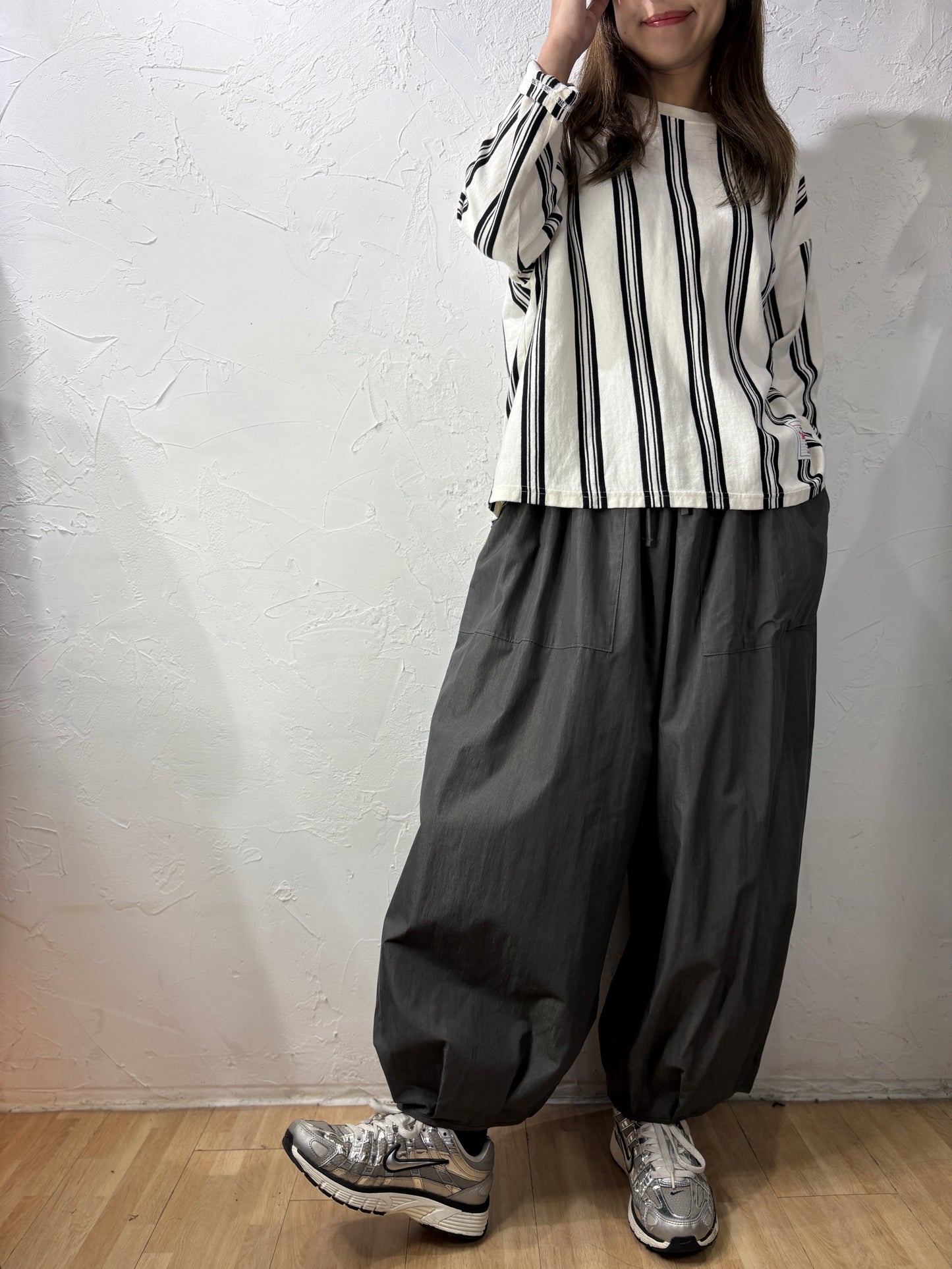 Stripes Long Sleeves Top