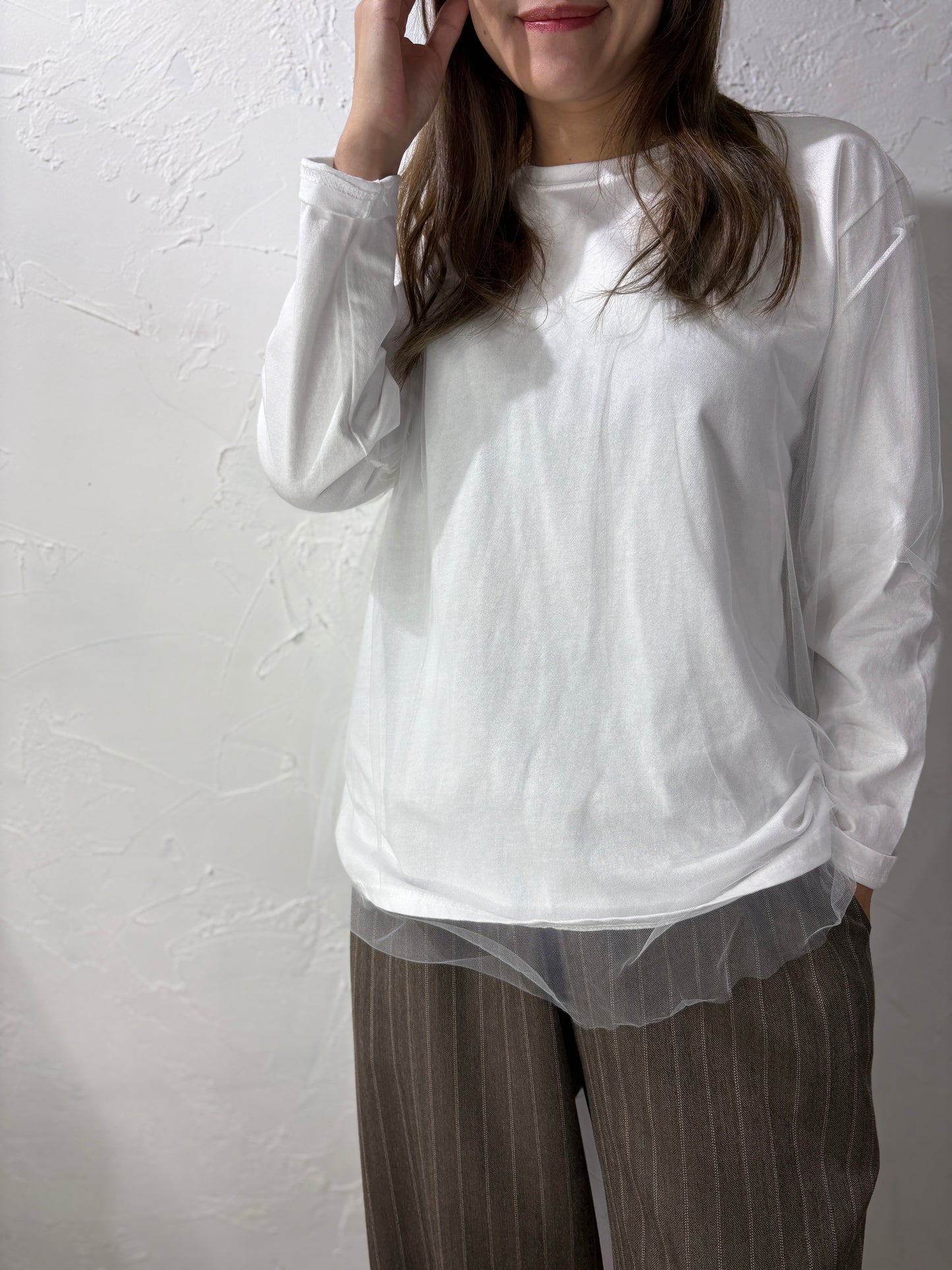 Lace Layer Long Sleeves
