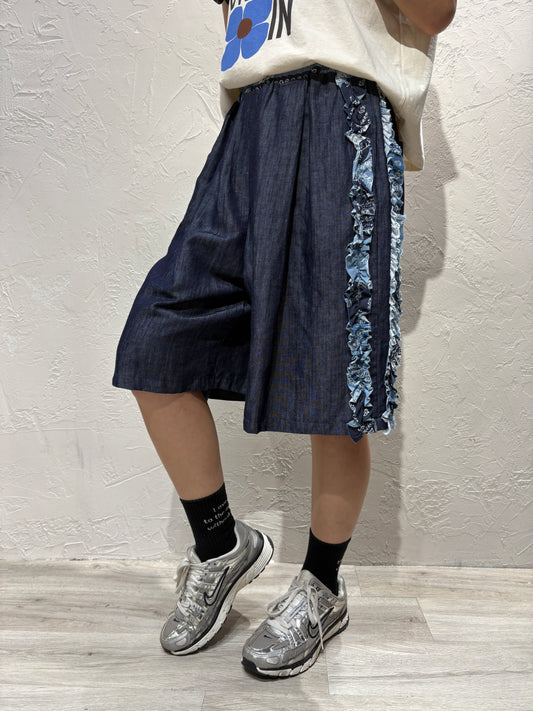 Floral Ruffle Shorts
