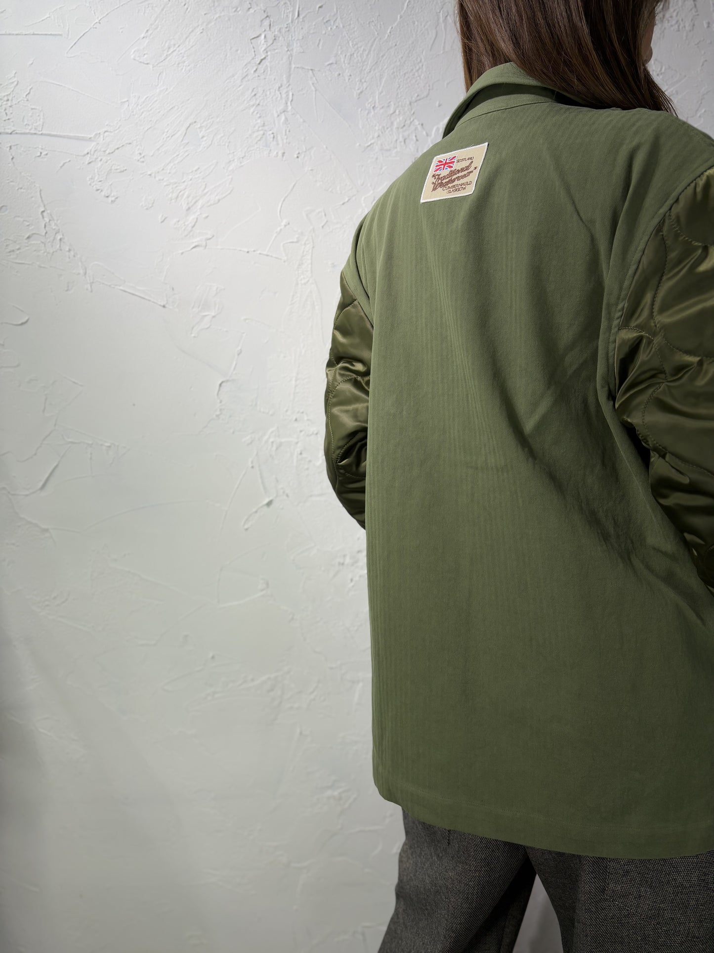 Mixed Materials Jacket