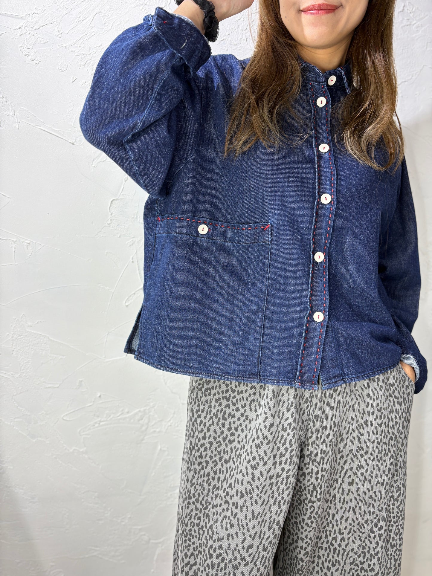 Denim Dash Line Shirt