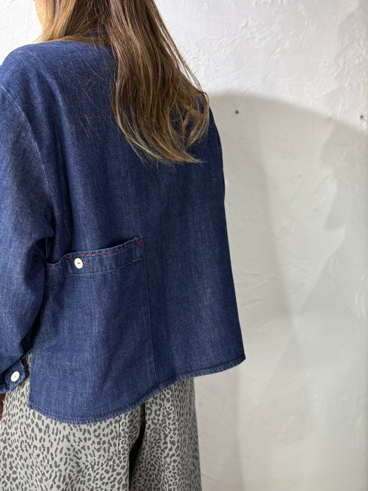 Denim Dash Line Shirt