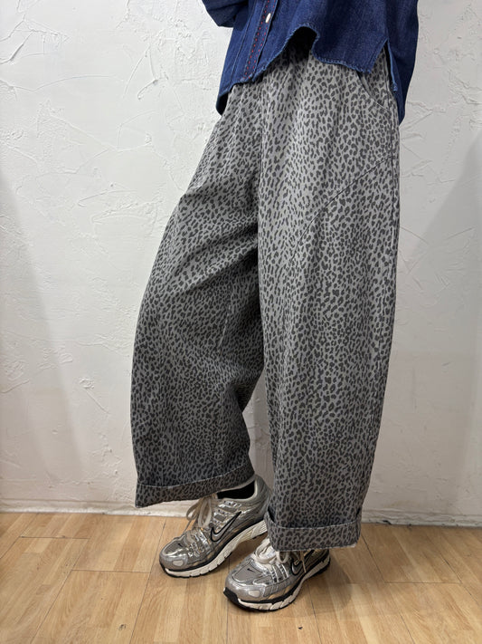 Leopard Pattern Pants