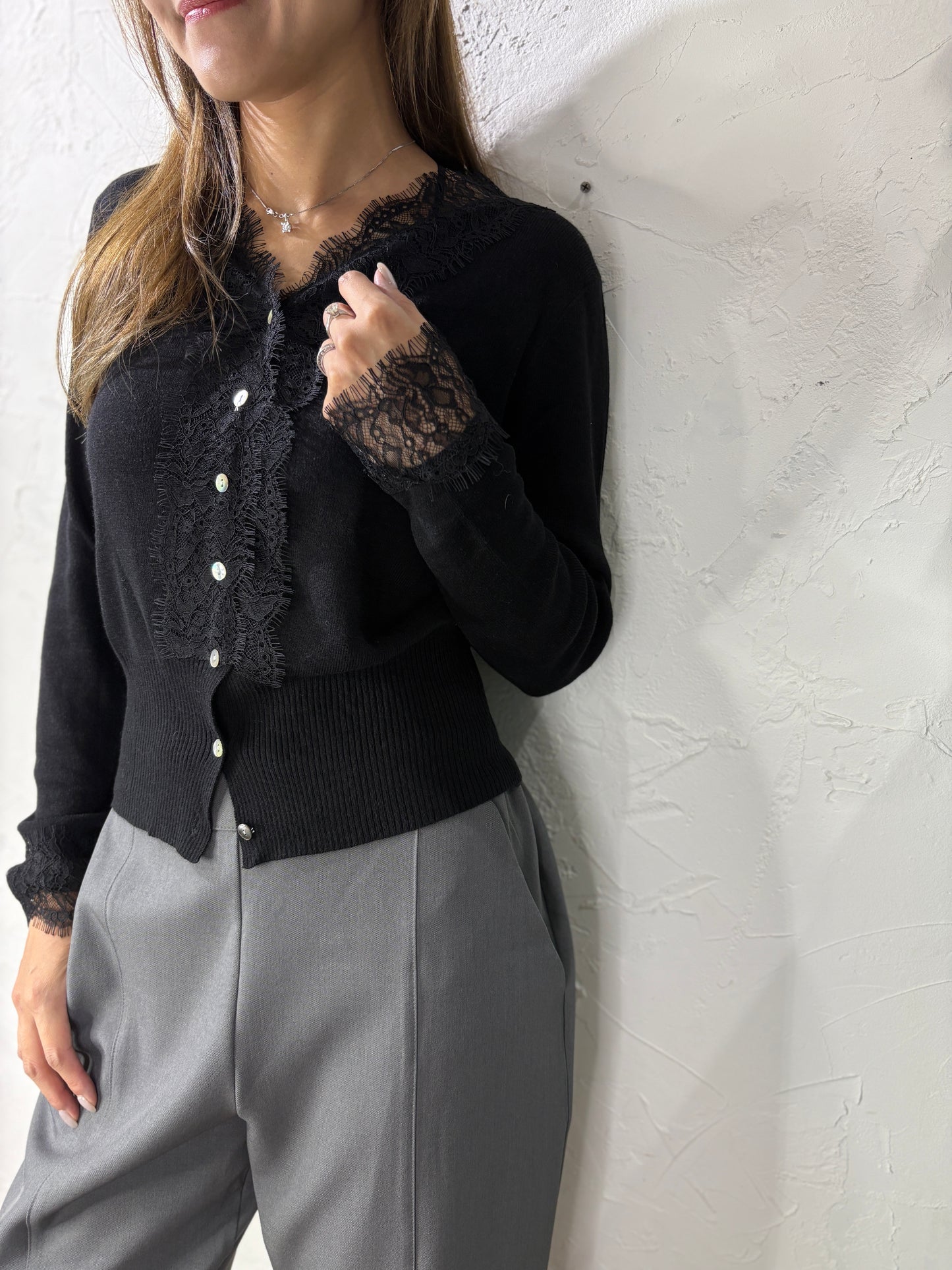 Plain Color Cardigan