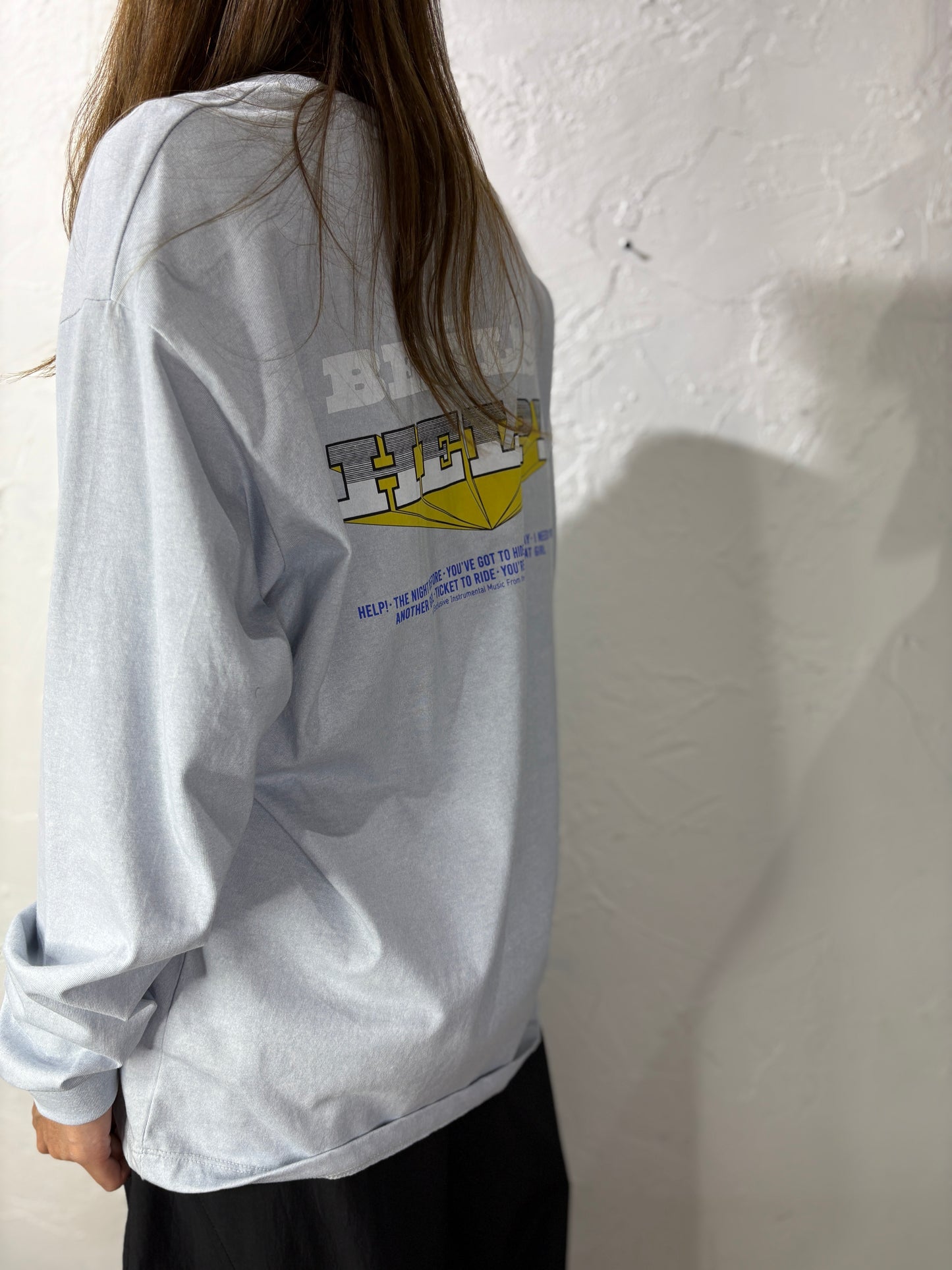 Back Text Long Sleeves