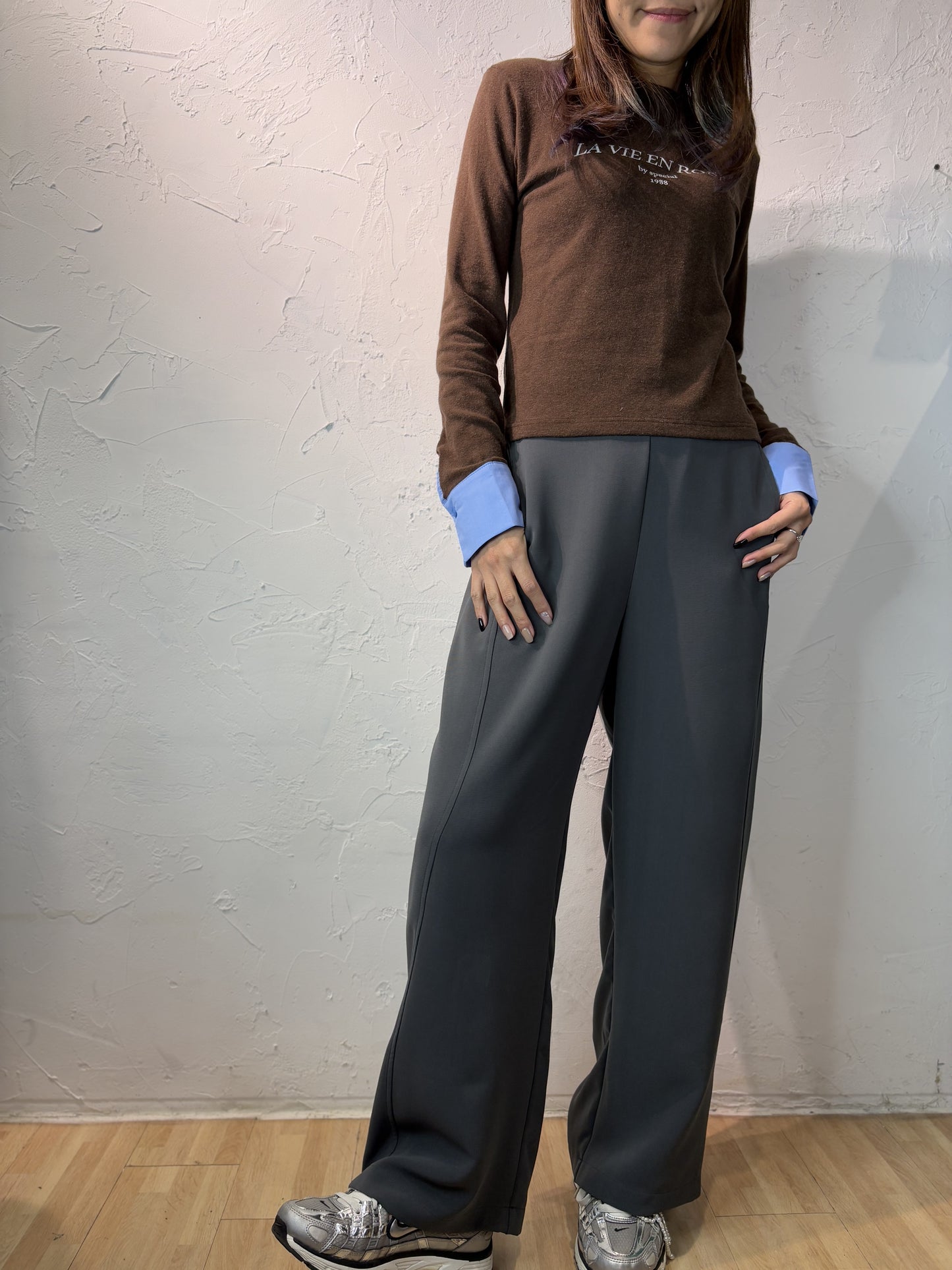 Fake Shirt Sleeves Top