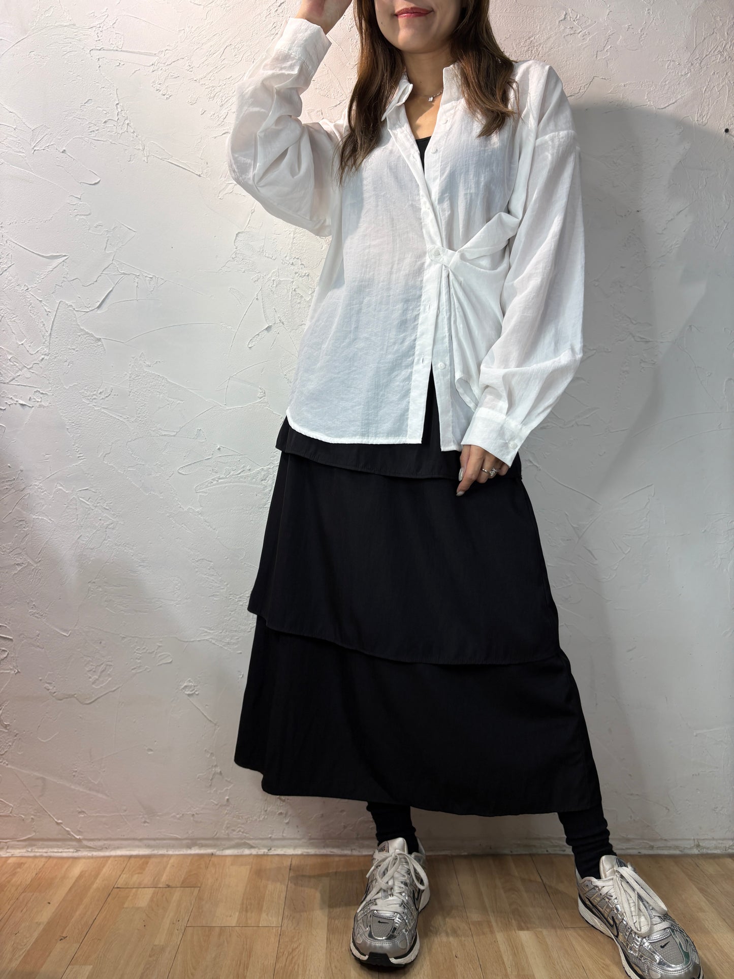 Button Decor Shirt