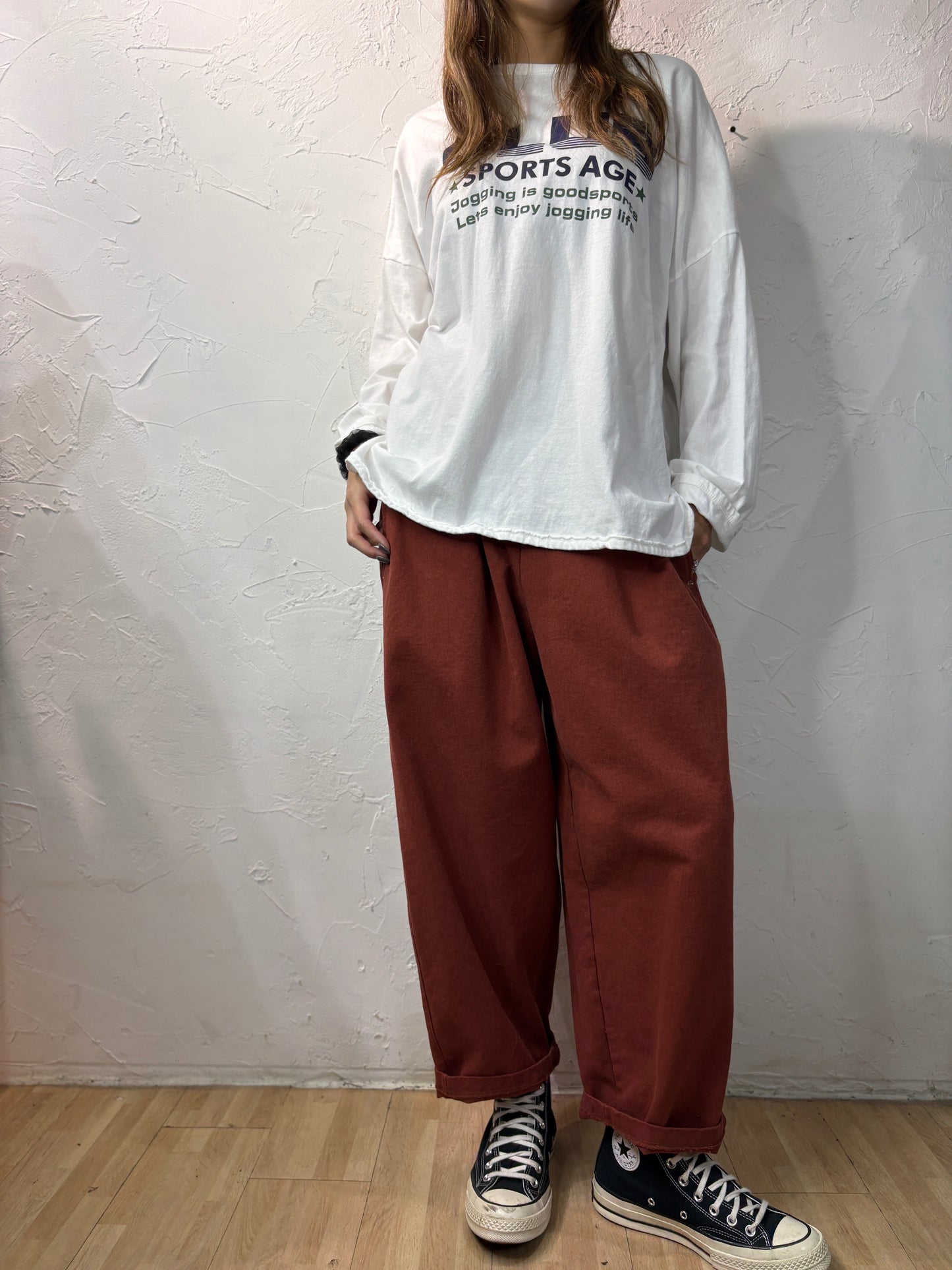 Print Long Sleeves T-Shirt