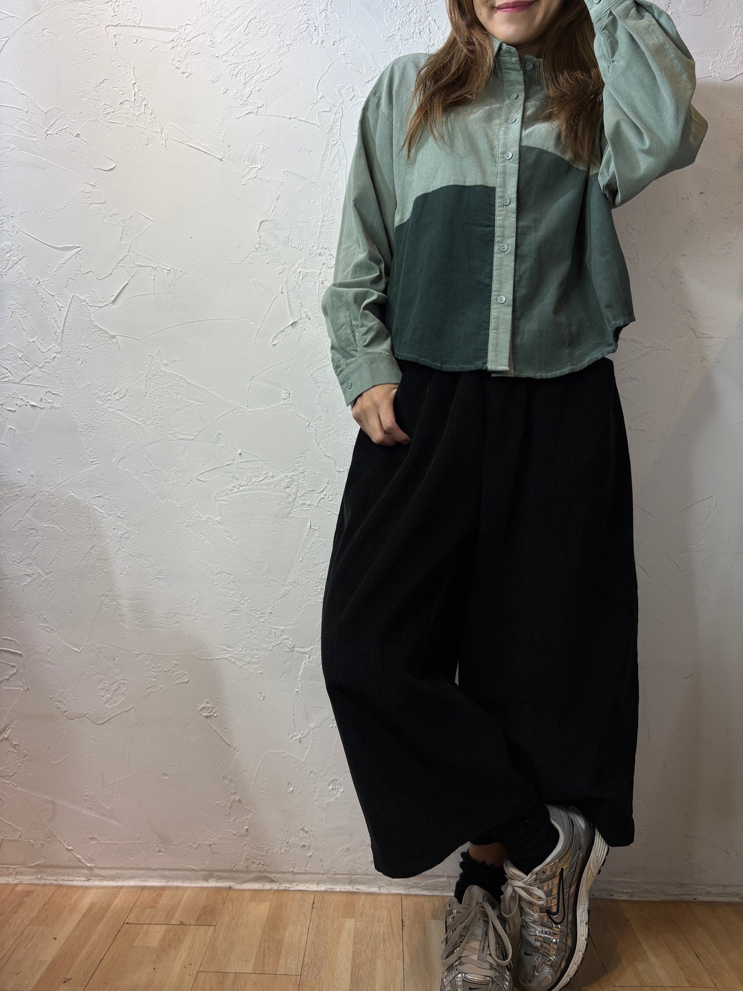 Corduroy Wide Legs Pants