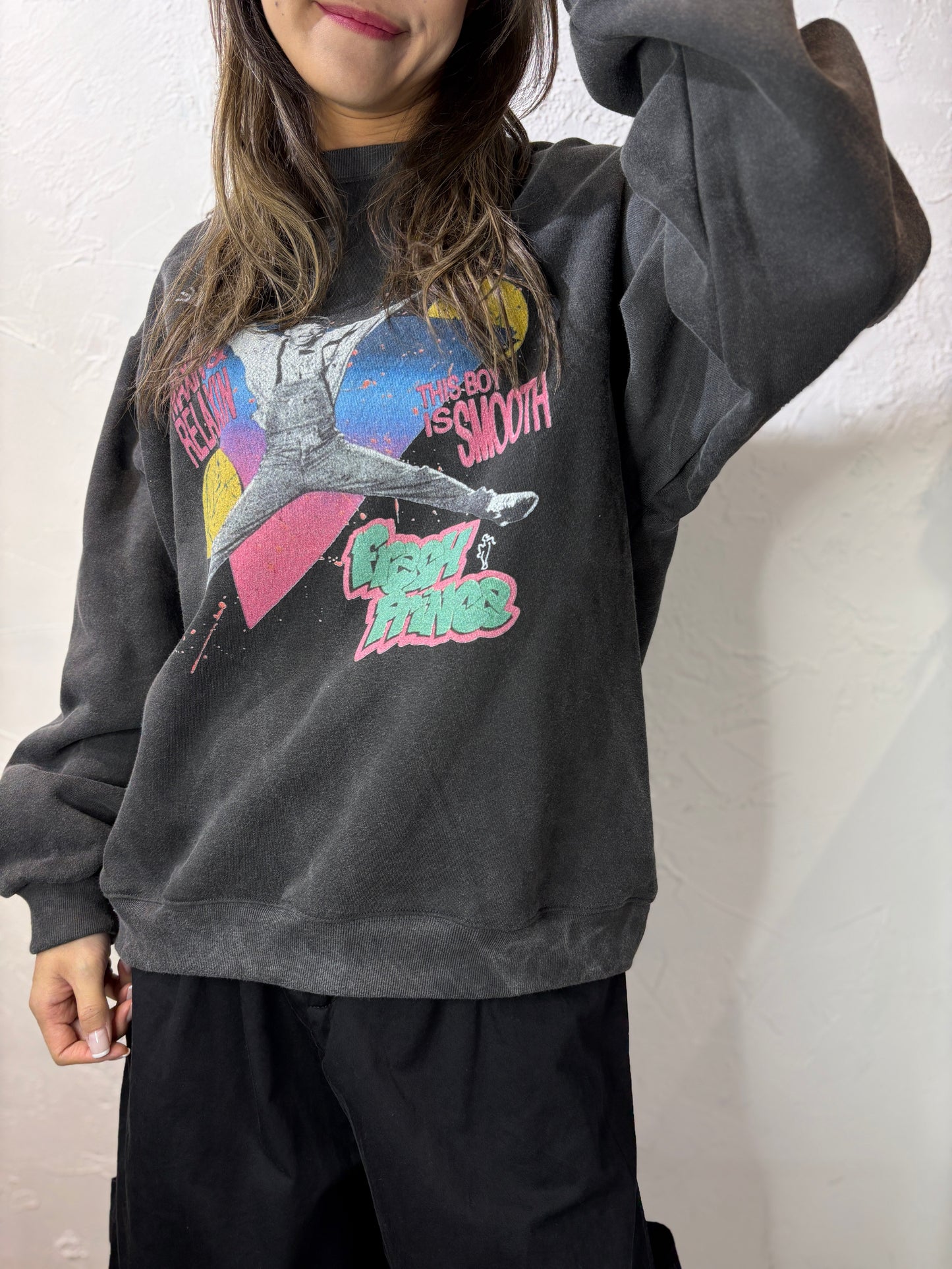 Graphic Print Sweater