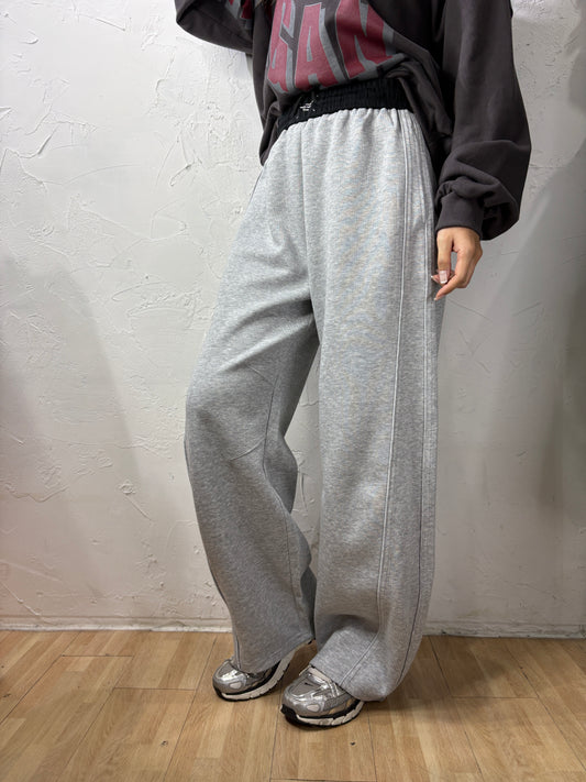 Plain Color Sporty Pants