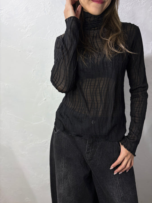 See Through Long Sleeves