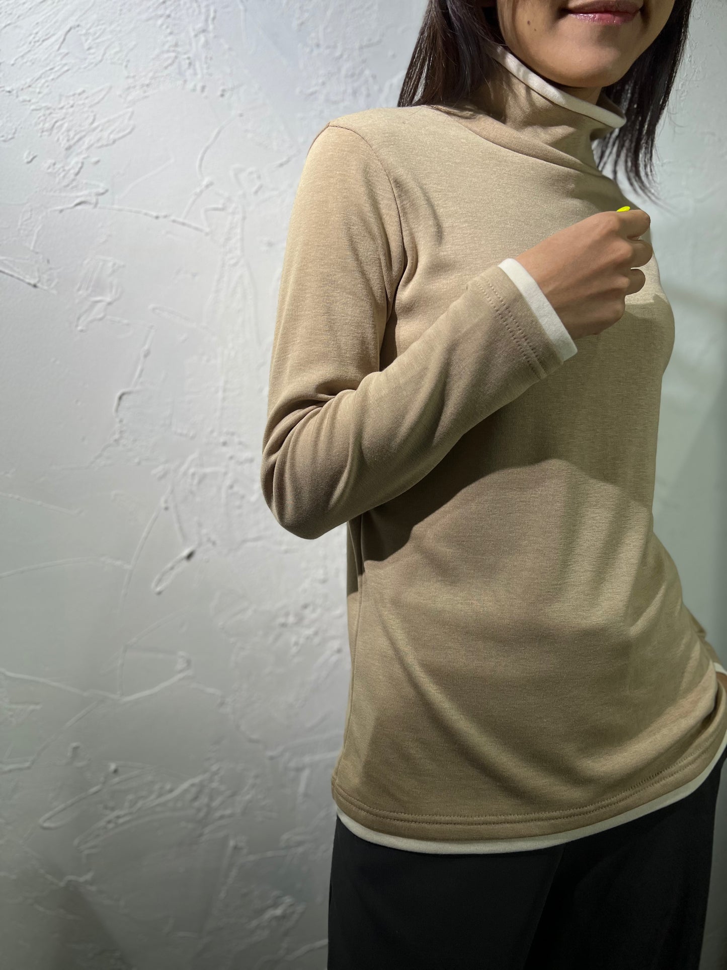 Layer Sleeves Neck Top