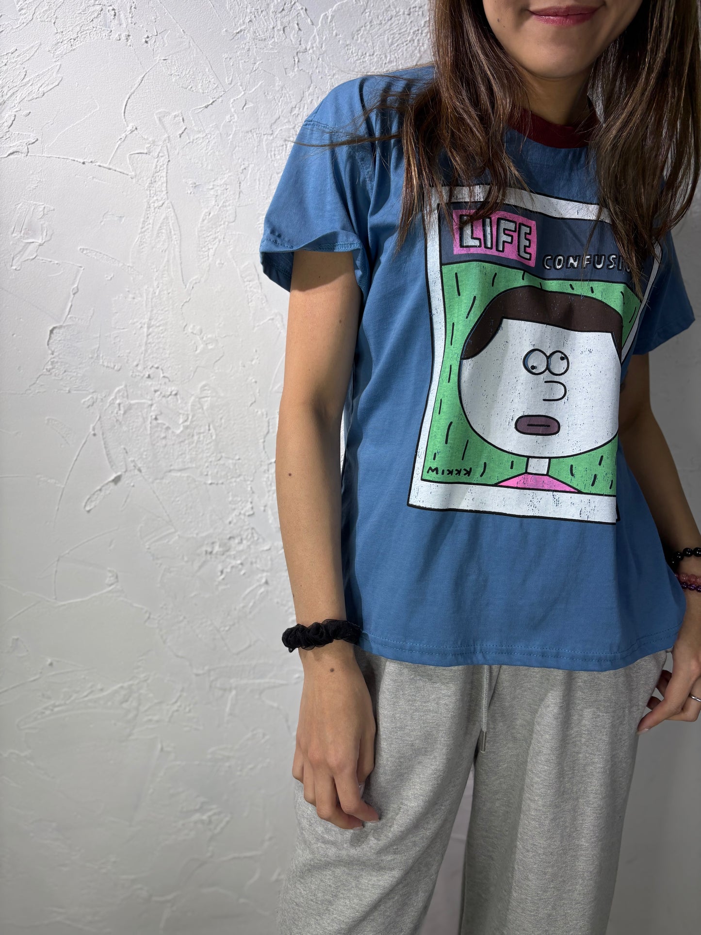 Cartoon Print T-shirt