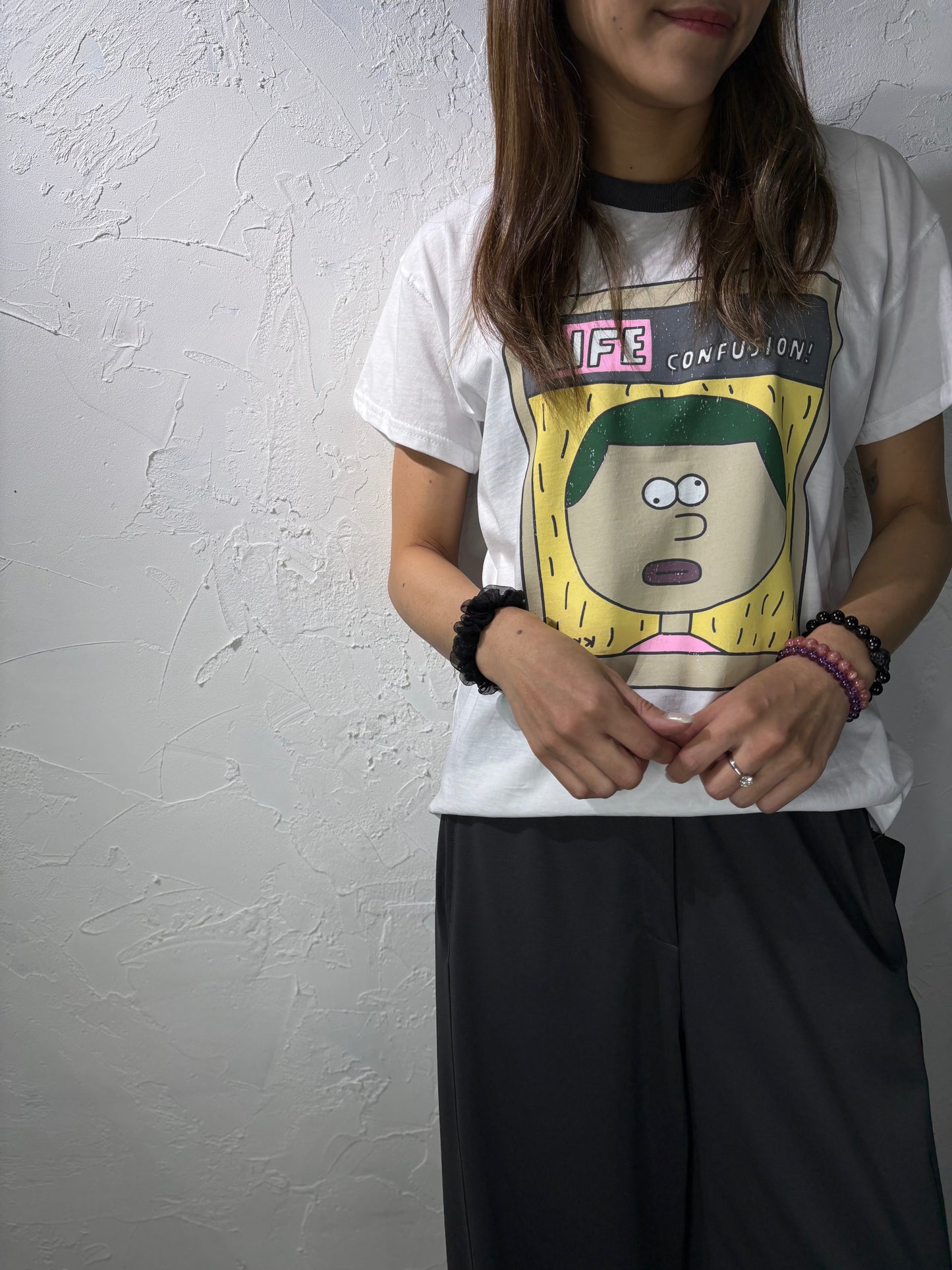 Cartoon Print T-shirt