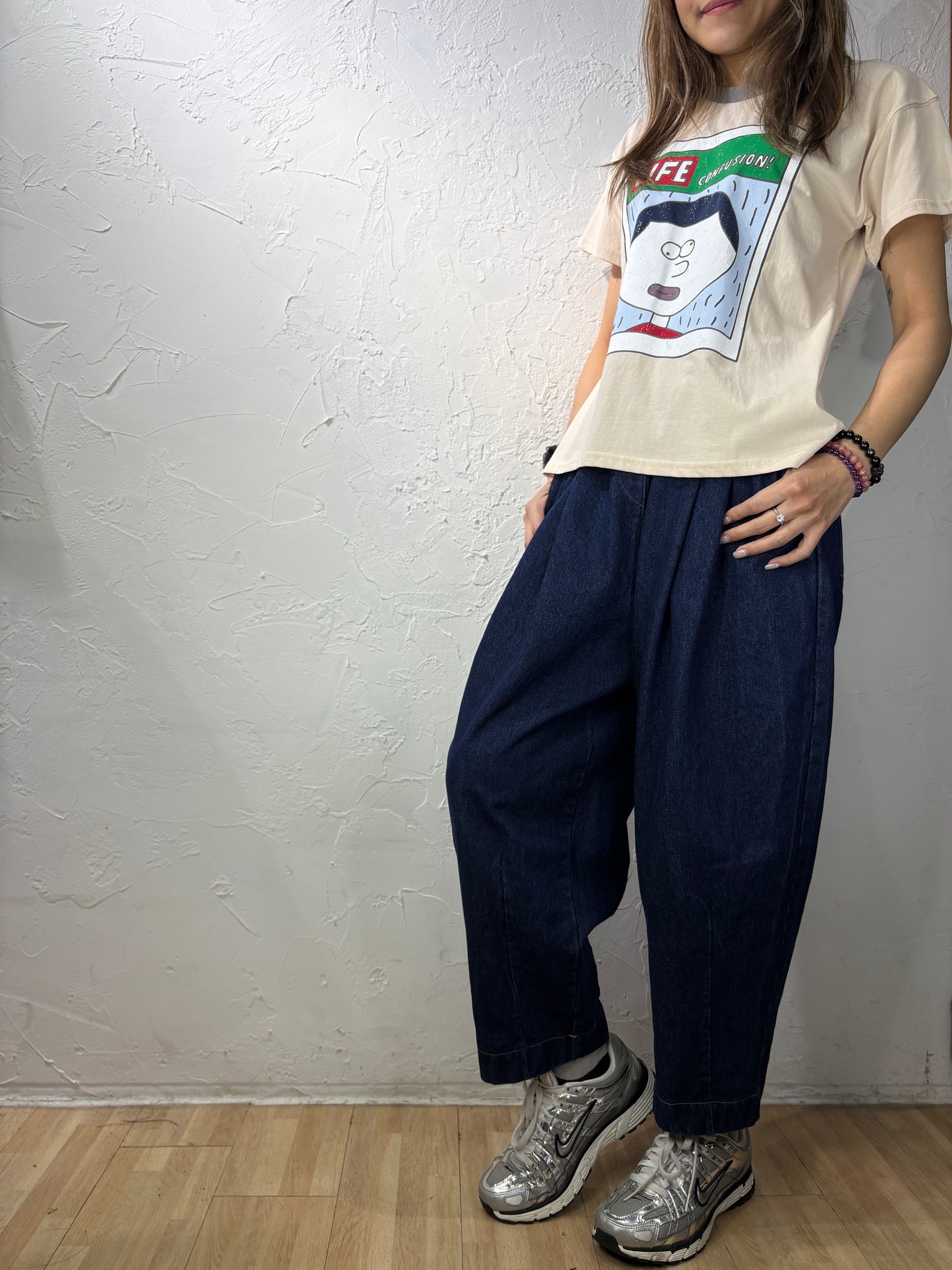 Cartoon Print T-shirt