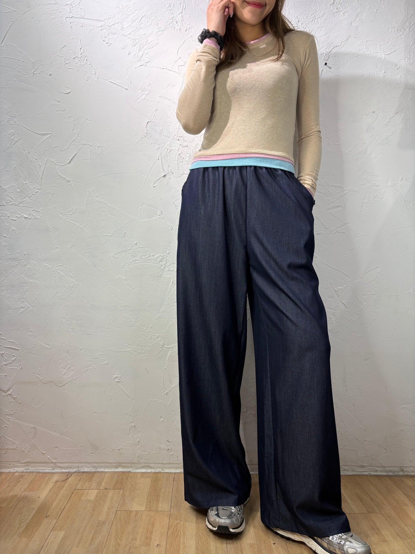 Fake Layer Long Sleeves