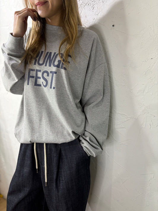 Text Long Sleeves Top