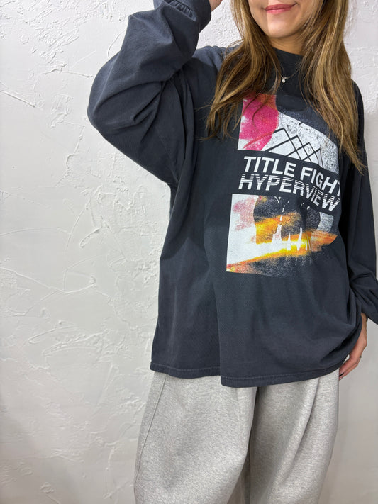 Print Long Sleeves Top