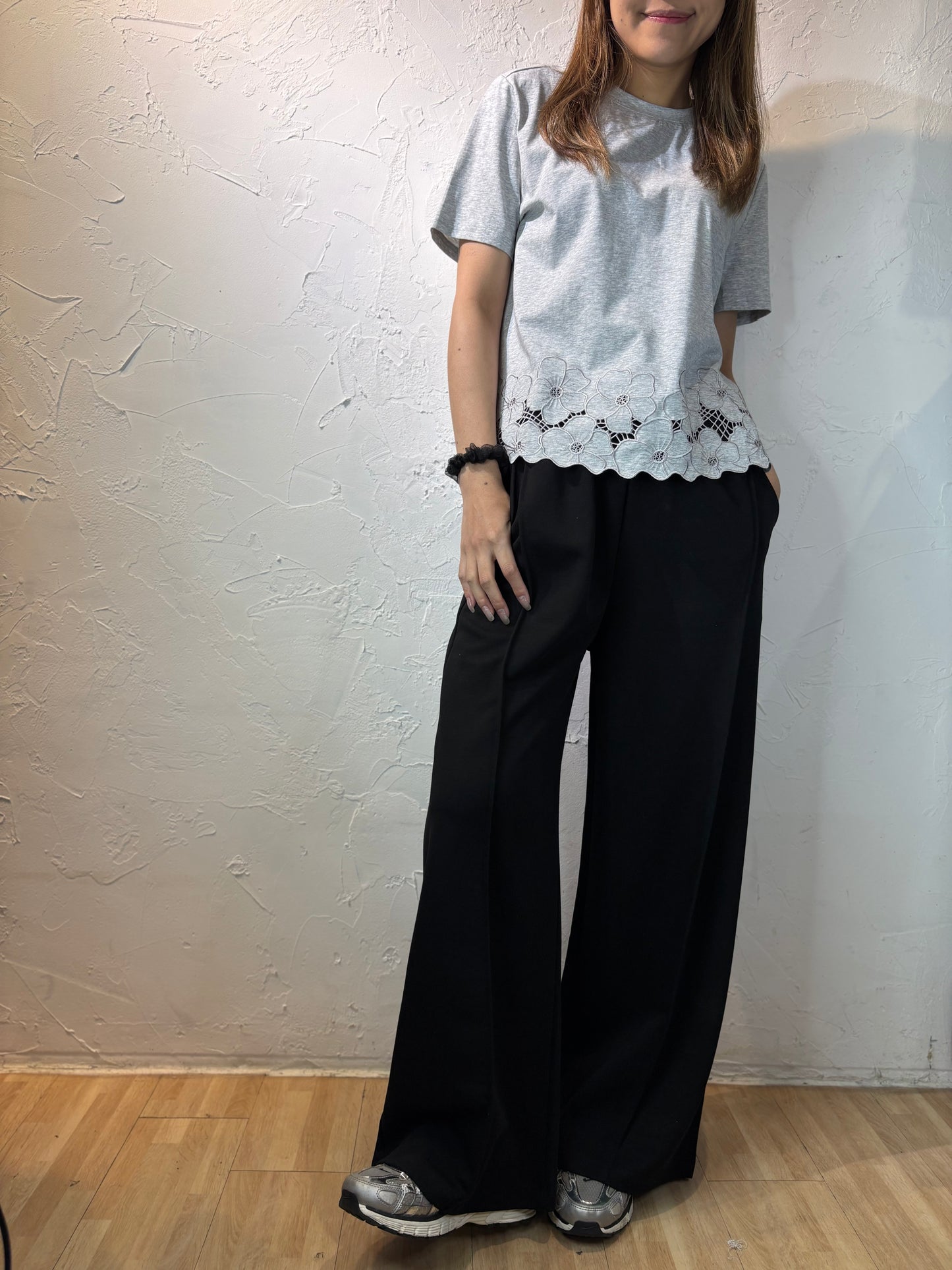 Floral Embroidery Top