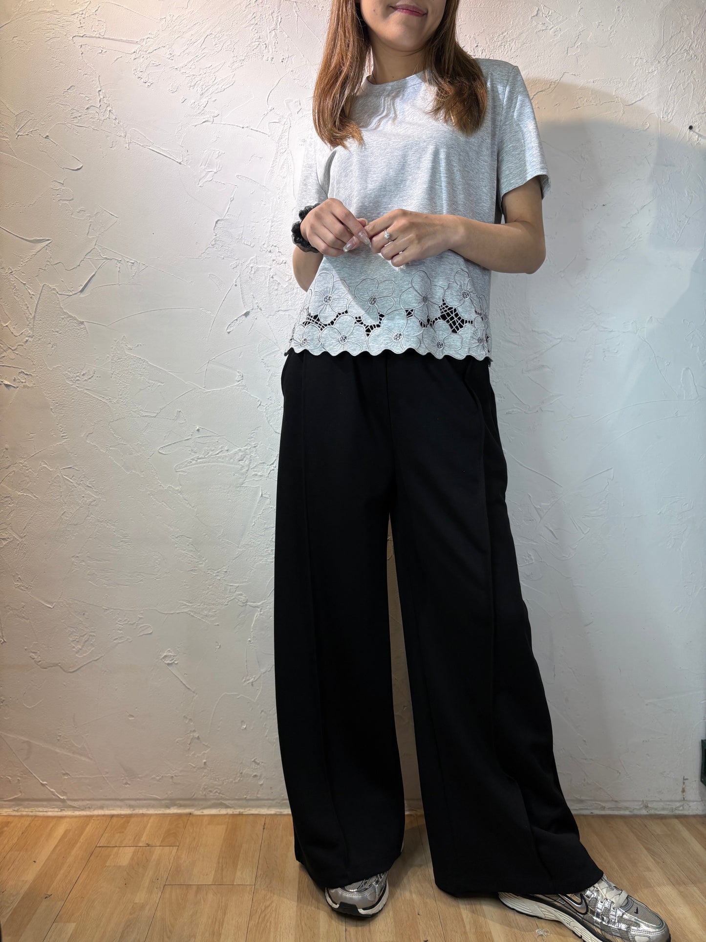 Floral Embroidery Top