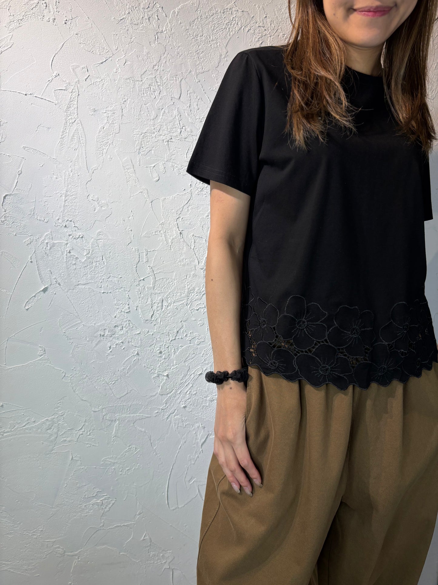 Floral Embroidery Top