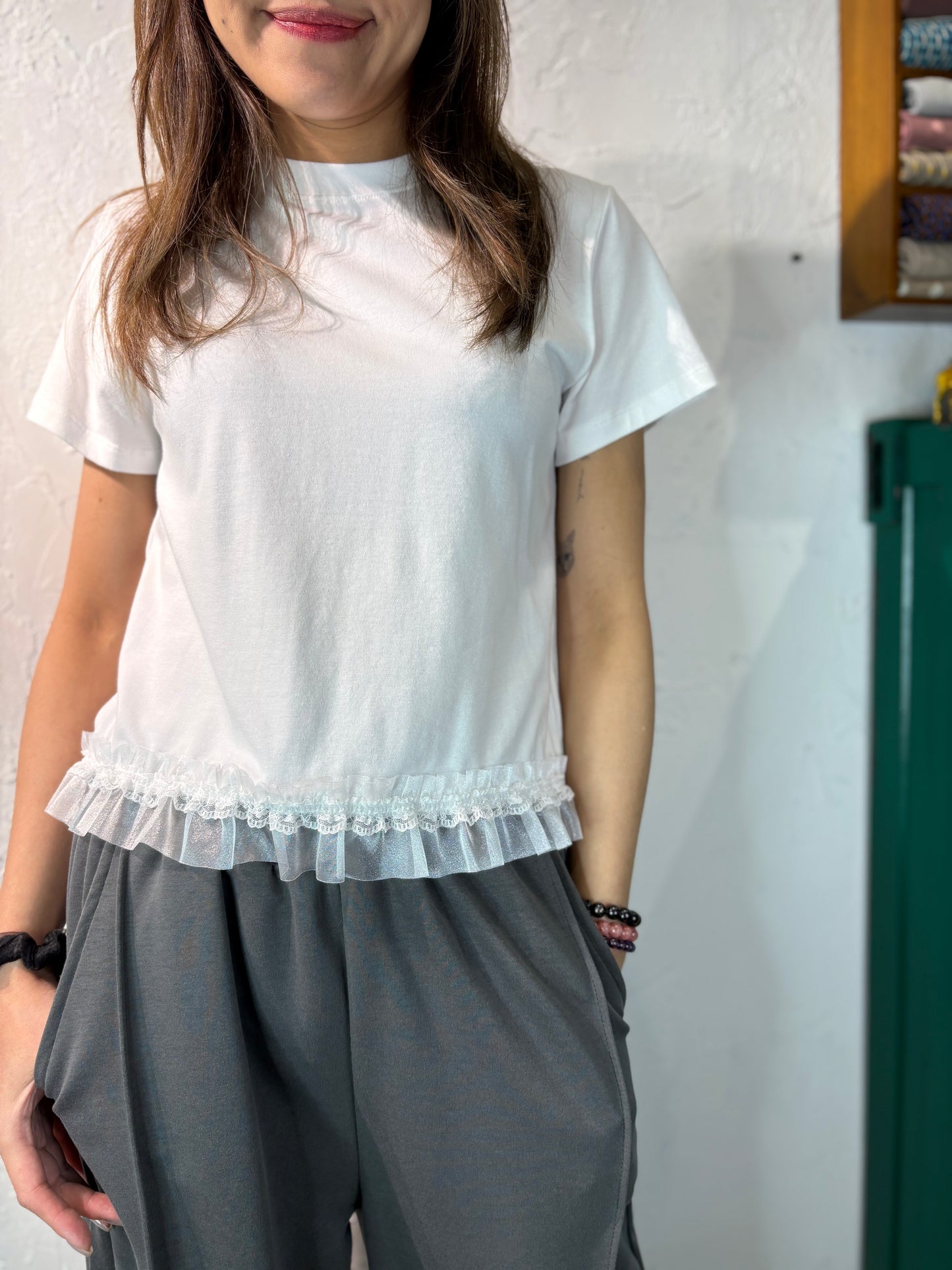 Lace Plain Top