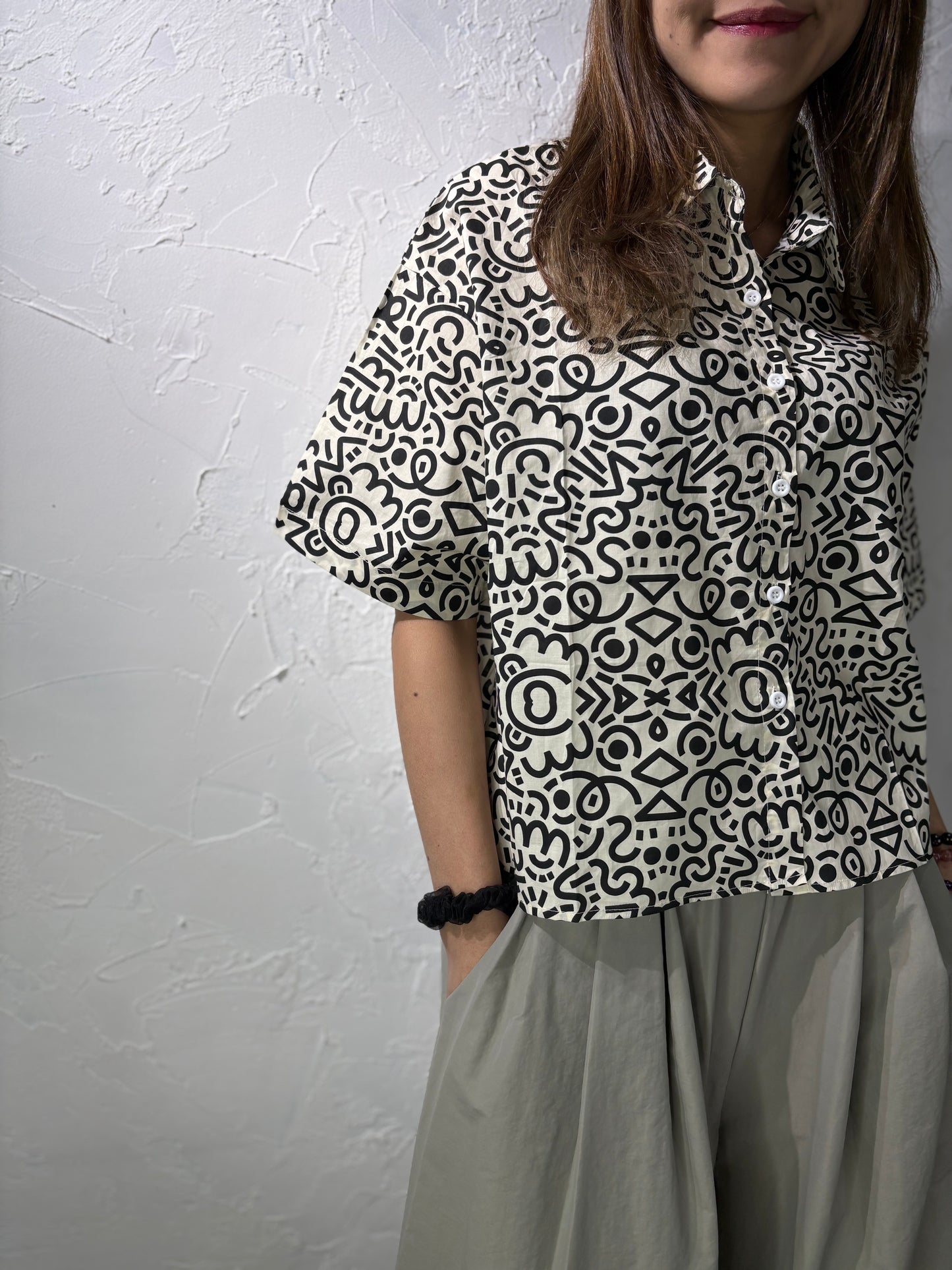Messy Pattern Shirt