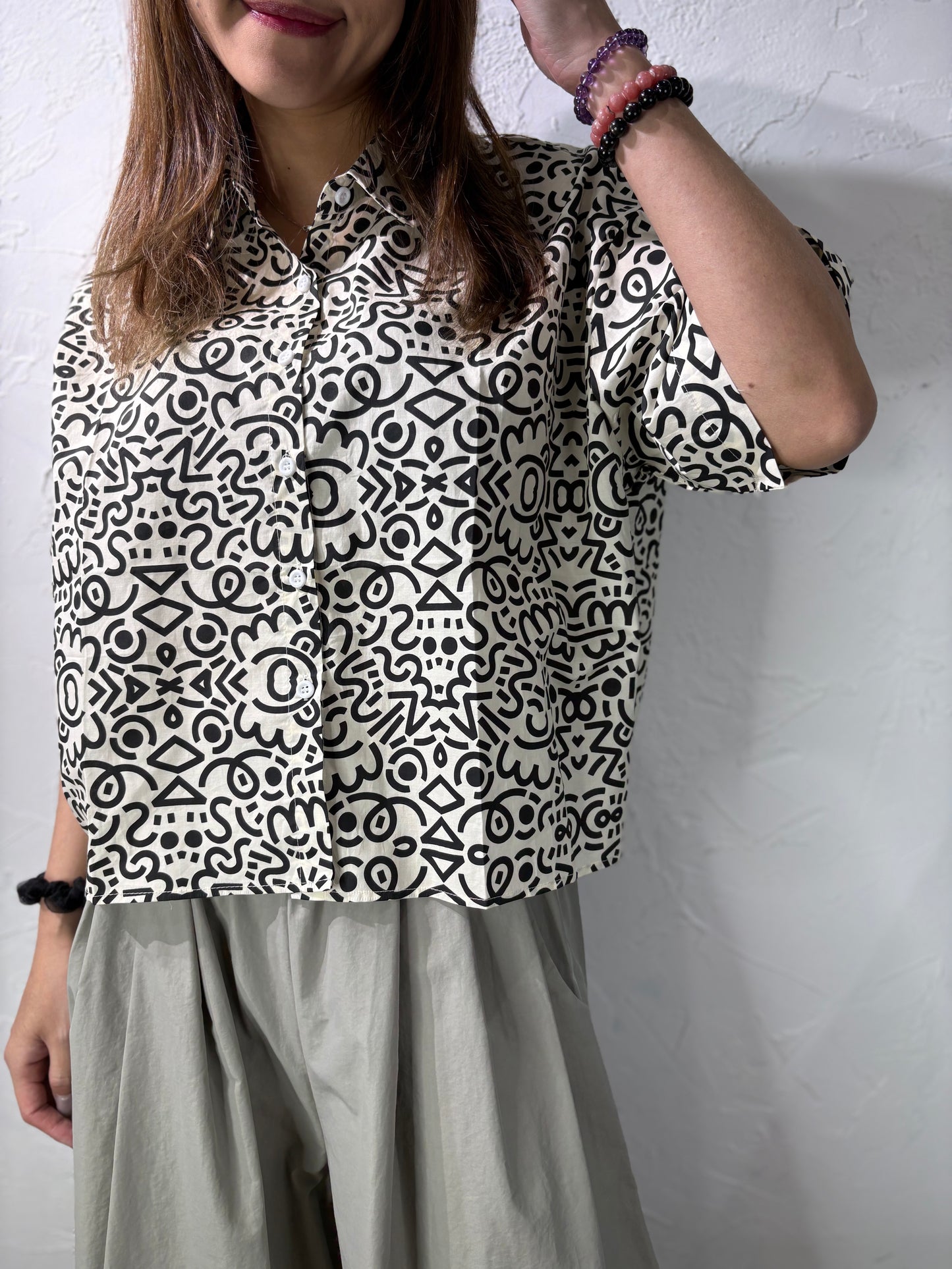 Messy Pattern Shirt