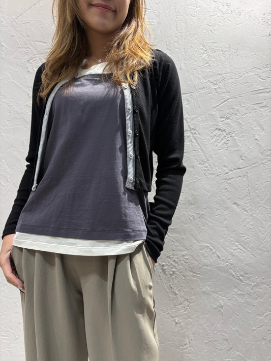 Fake Layer Cardigan