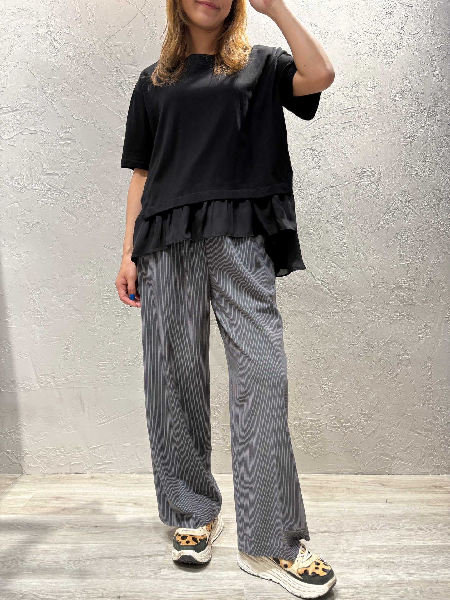 Ruffle Layer Top