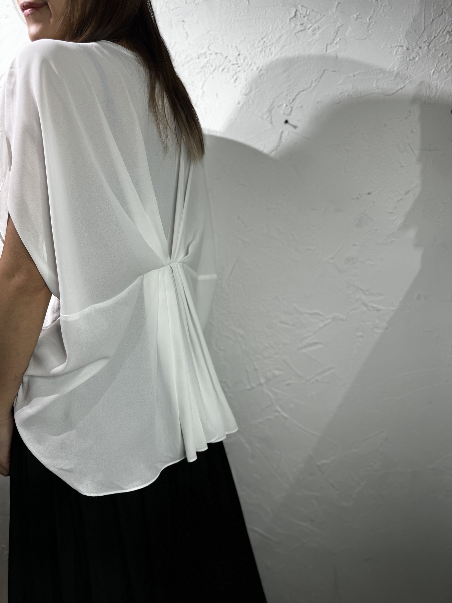 Back Pleated Soft Top