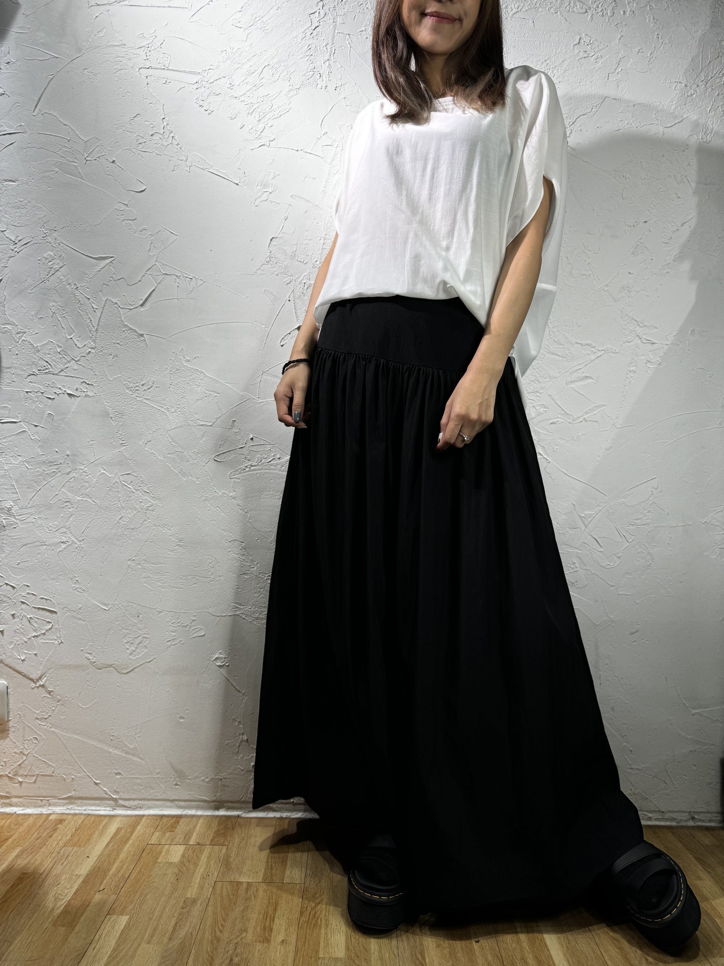 Back Pleated Soft Top