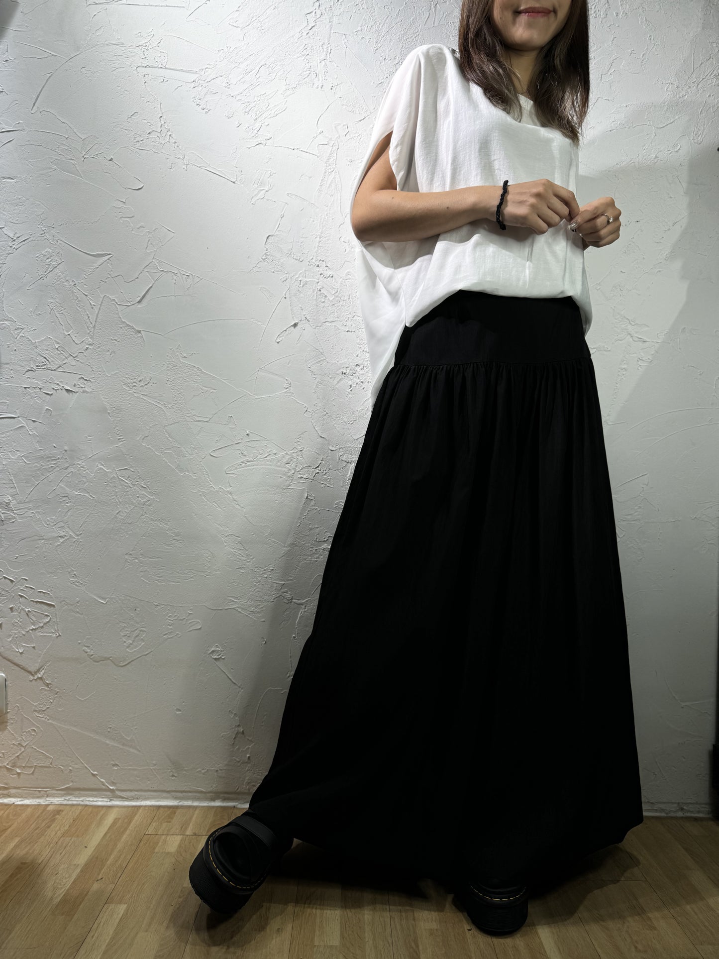 Back Pleated Soft Top