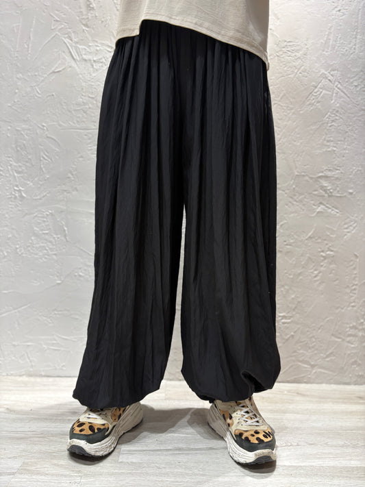 Wrinkle Wide Pants