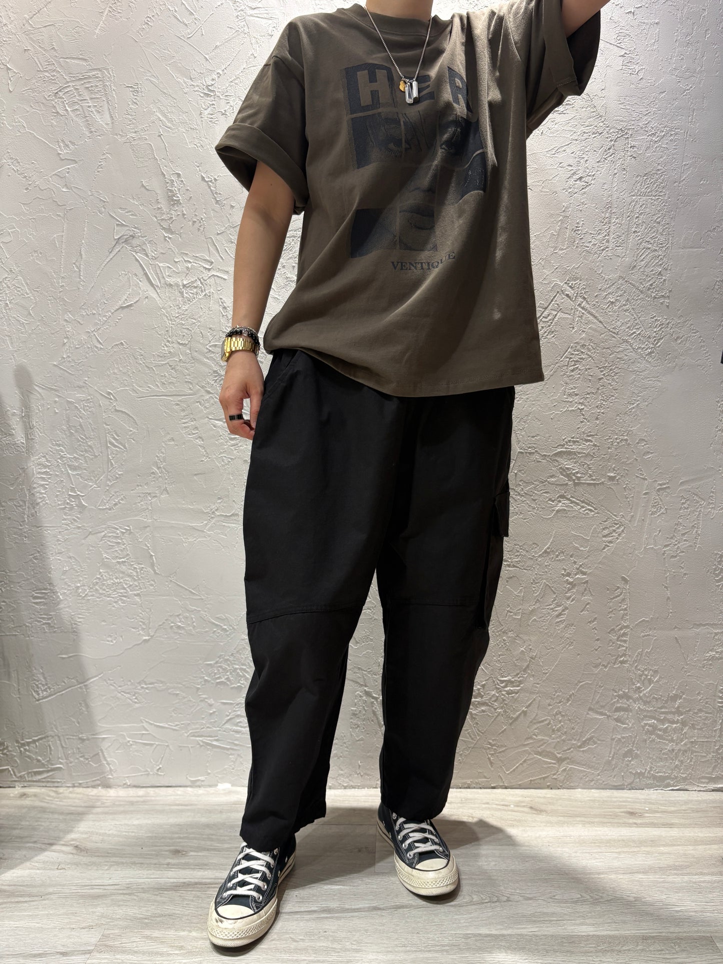 Grid Photo T-shirt