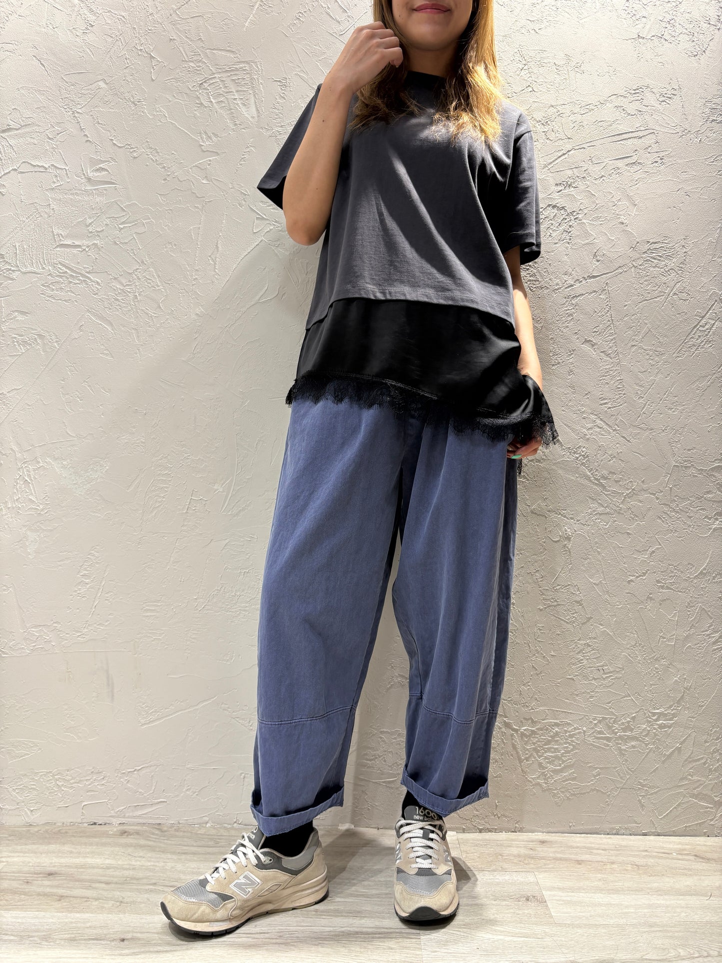 Mixed Material Top