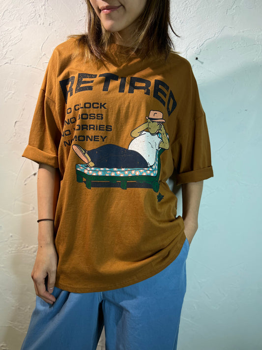 Cartoon Print T-shirt