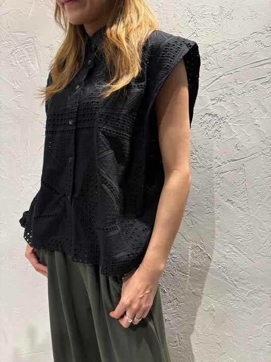 Embordiery Vest Shirt